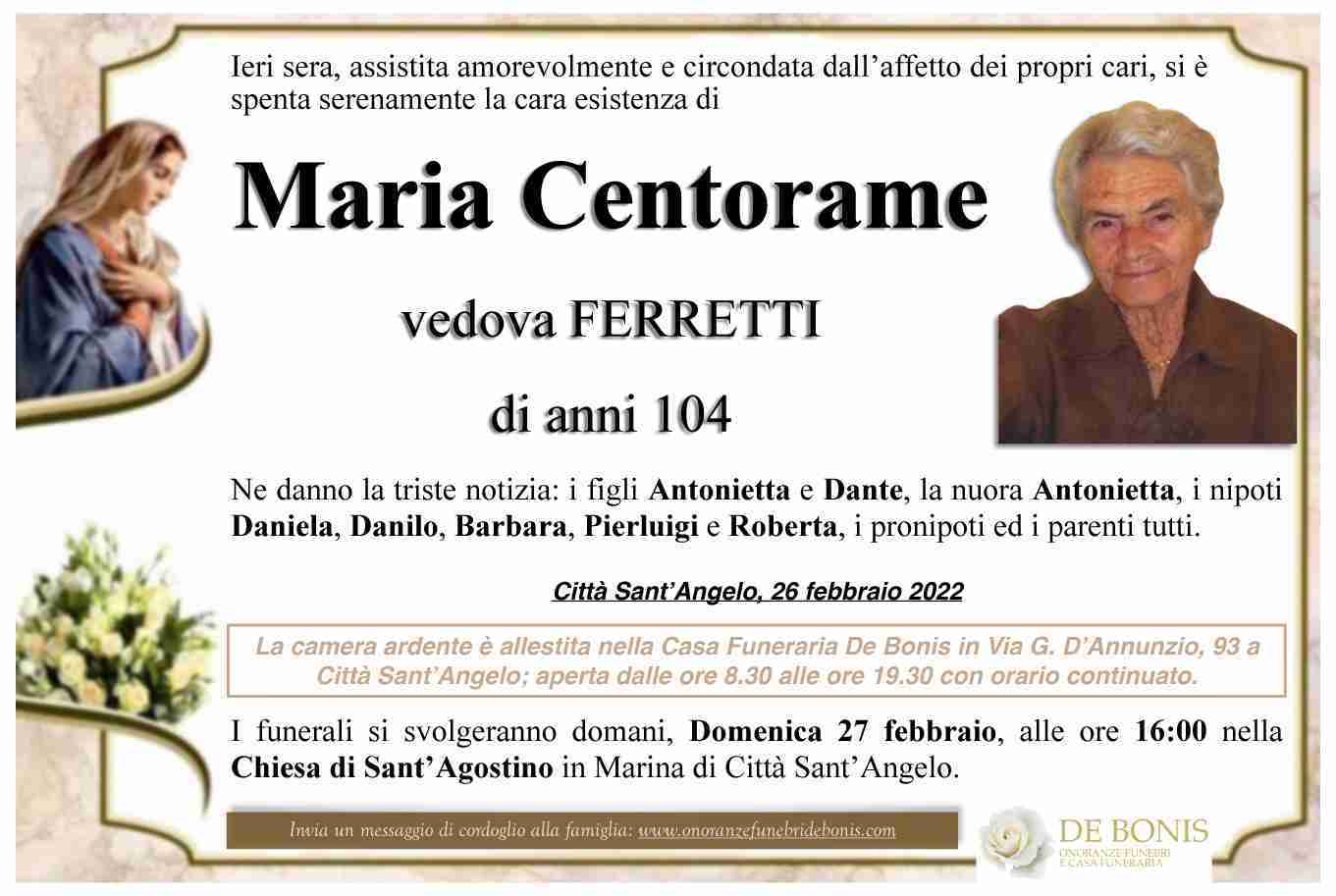 Maria Centorame