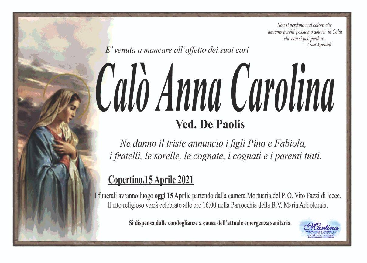Anna Carolina Calò