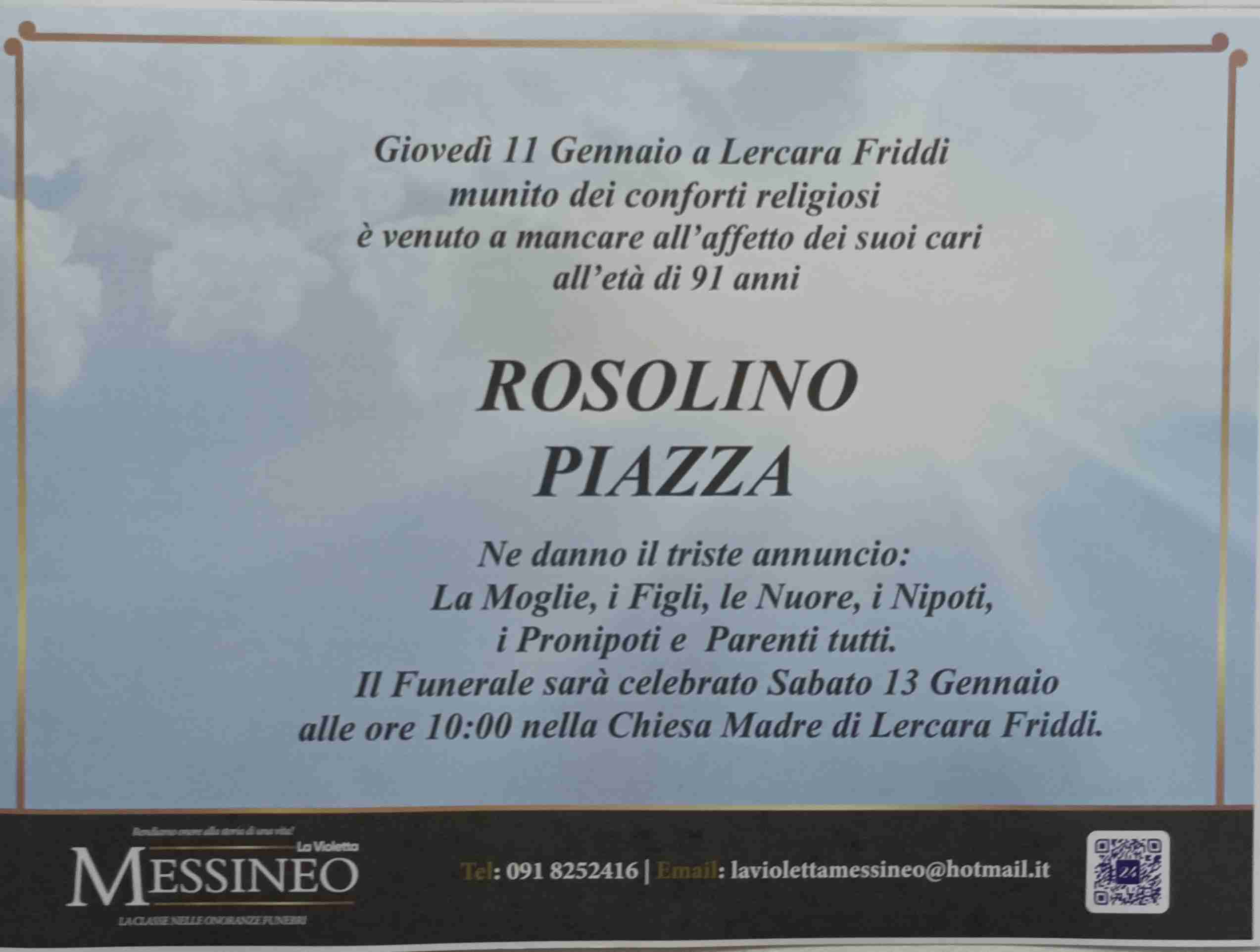 Rosolino Piazza