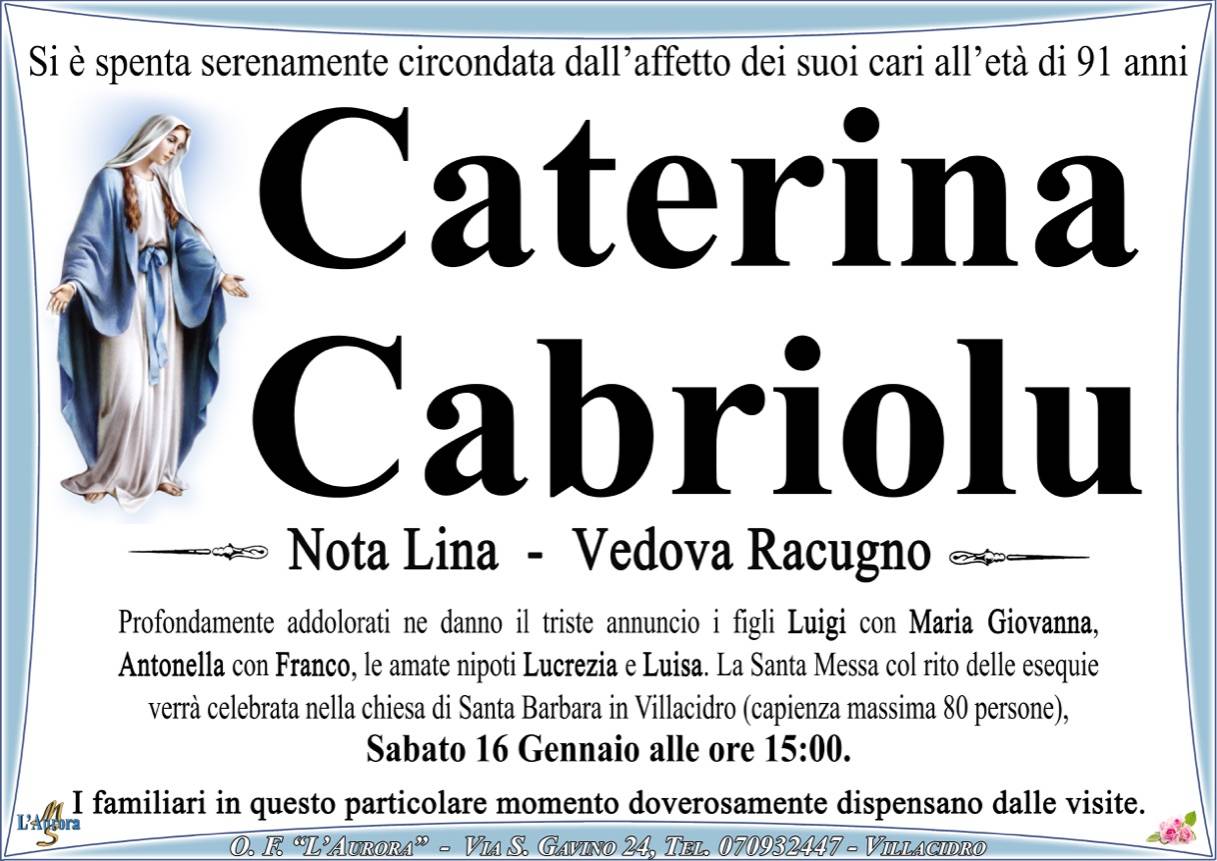 Caterina Cabriolu