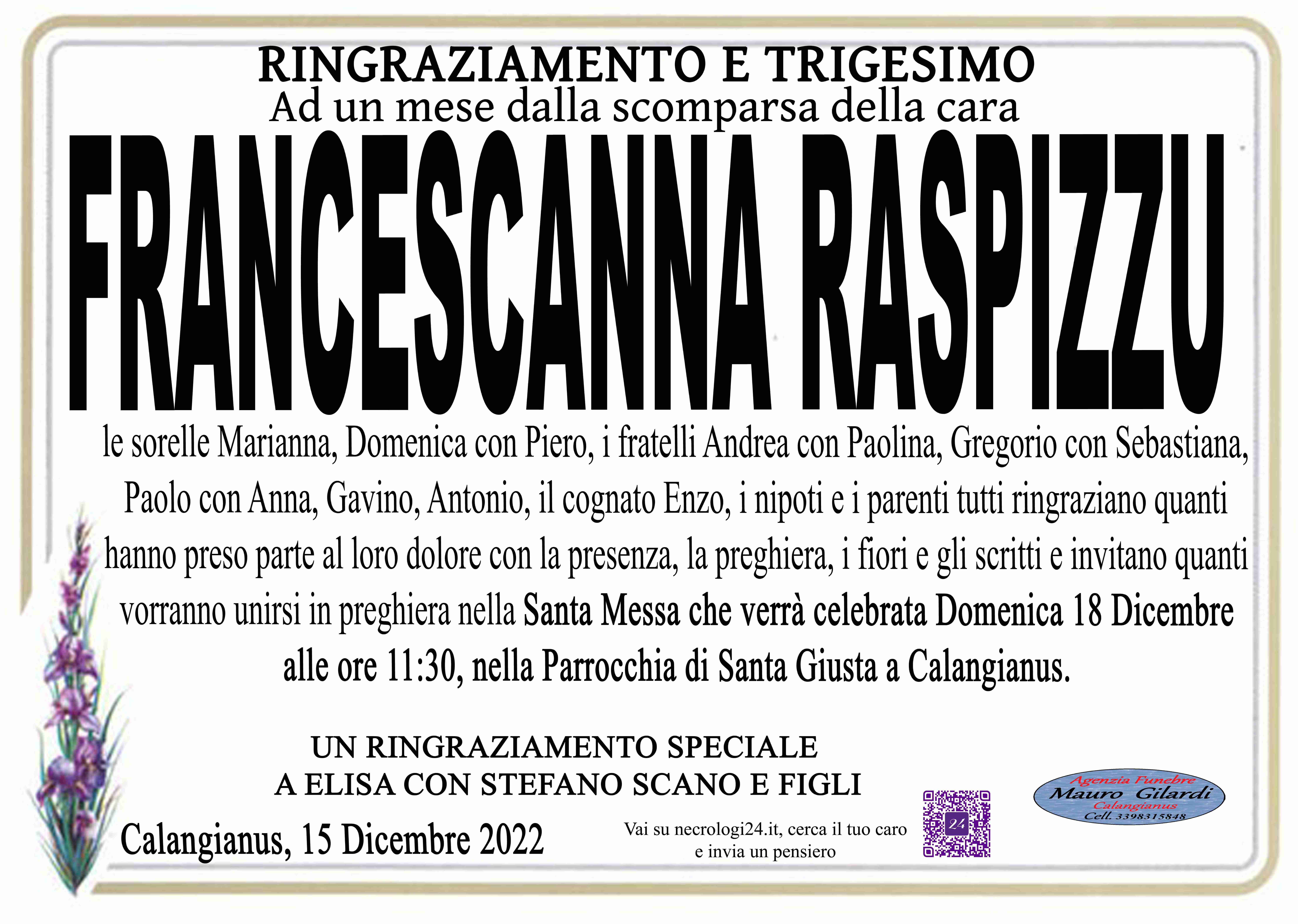 Francescanna Raspizzu