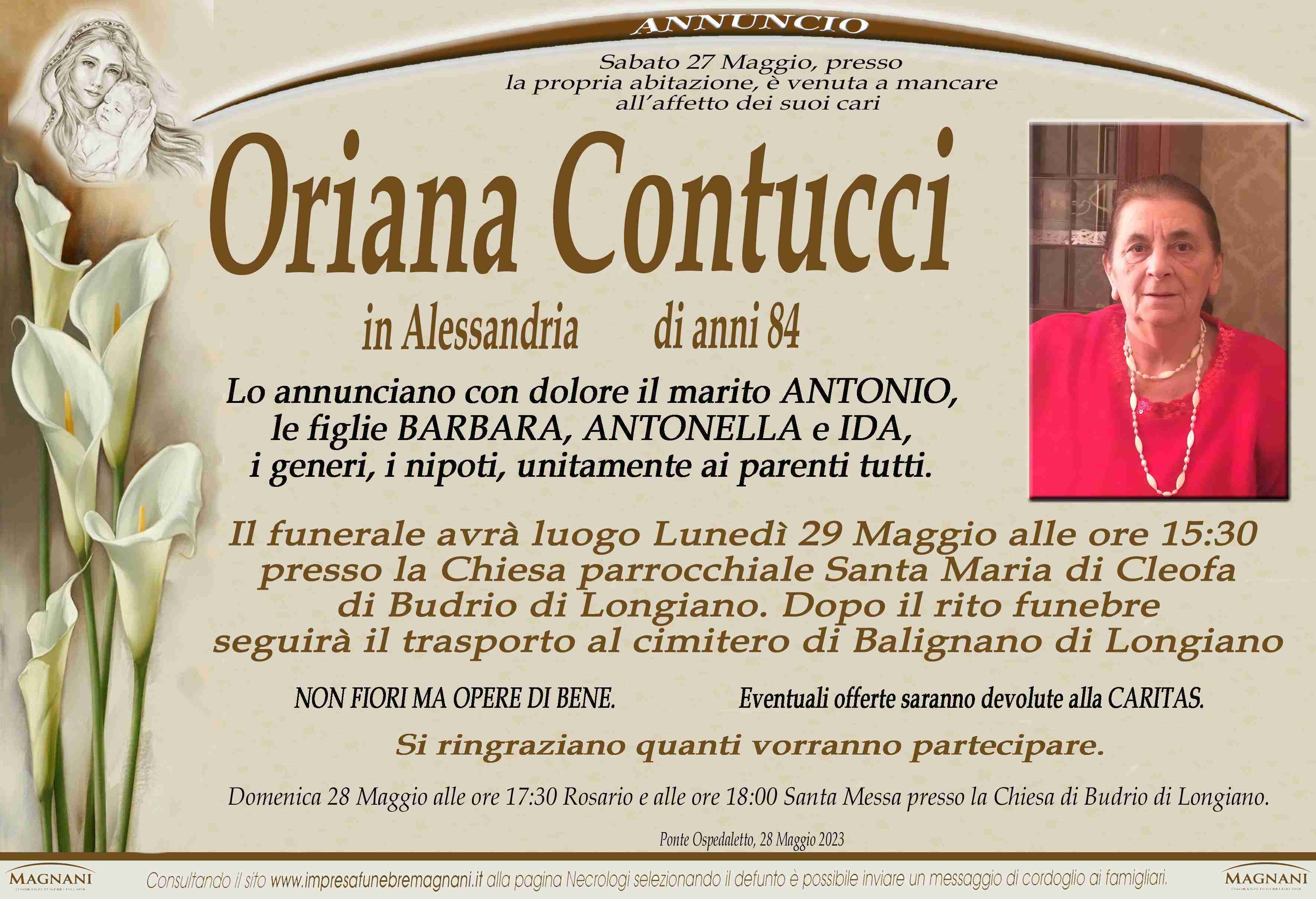 Contucci Oriana