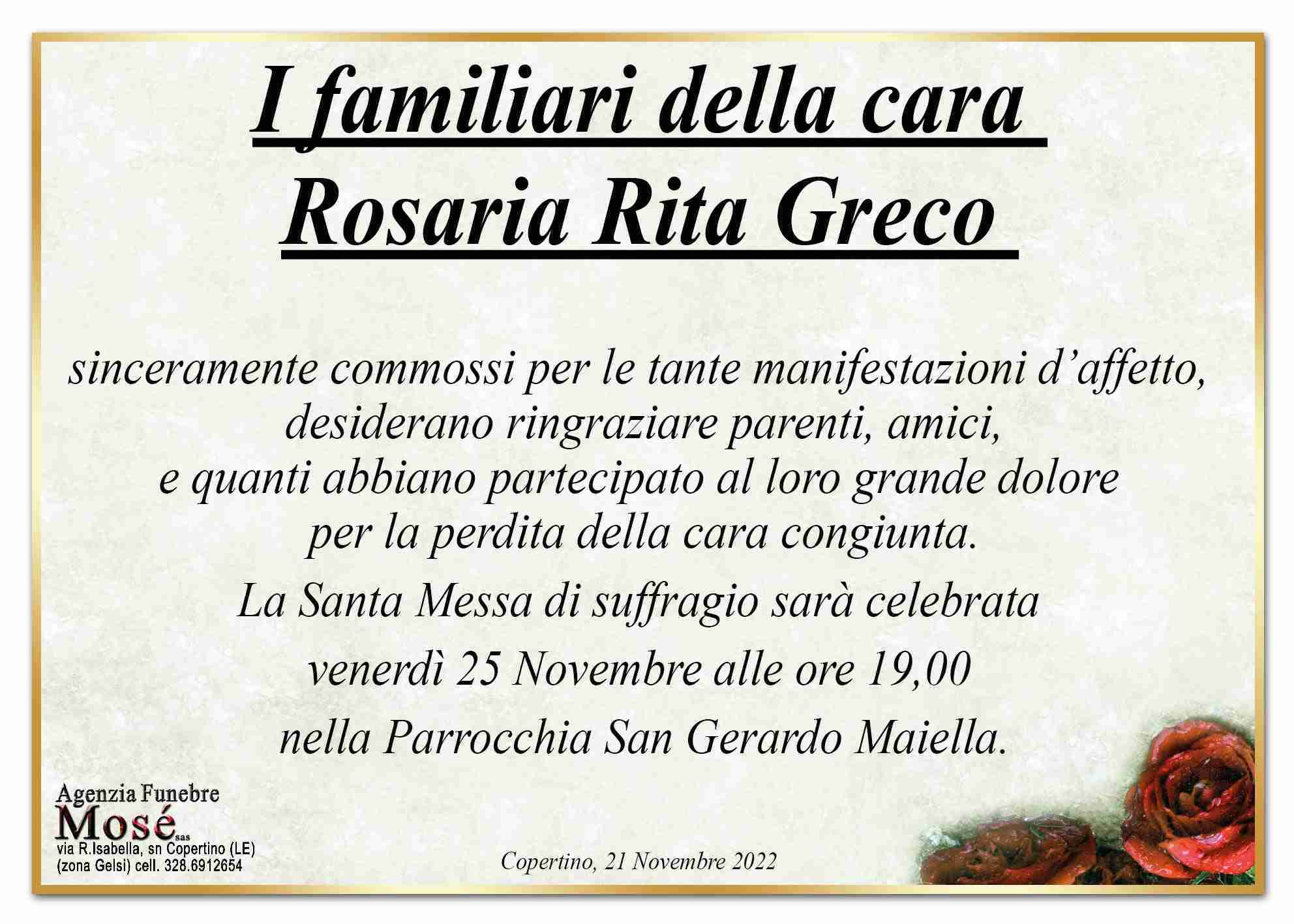 Rosaria Rita Greco