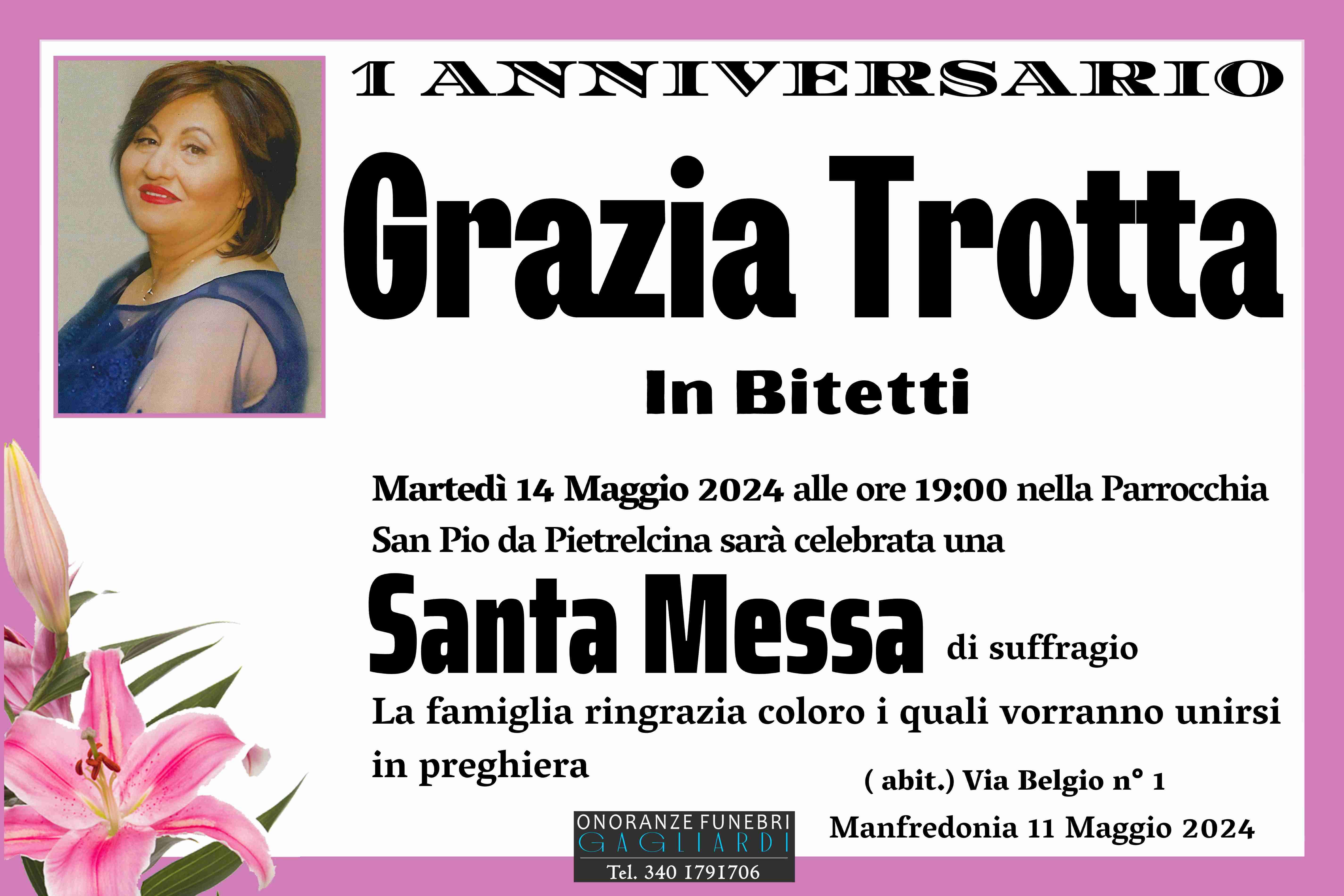 Grazia Trotta in Bitetti