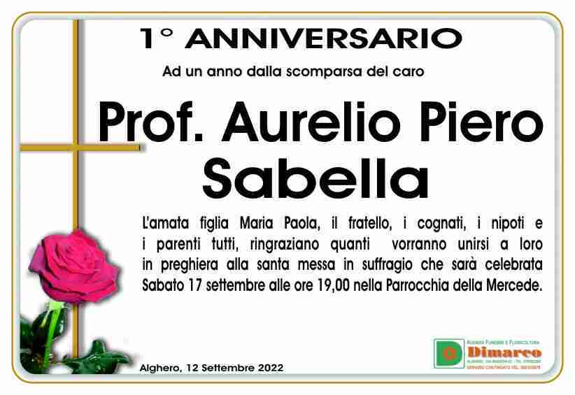 Prof. Aurelio Piero Sabella