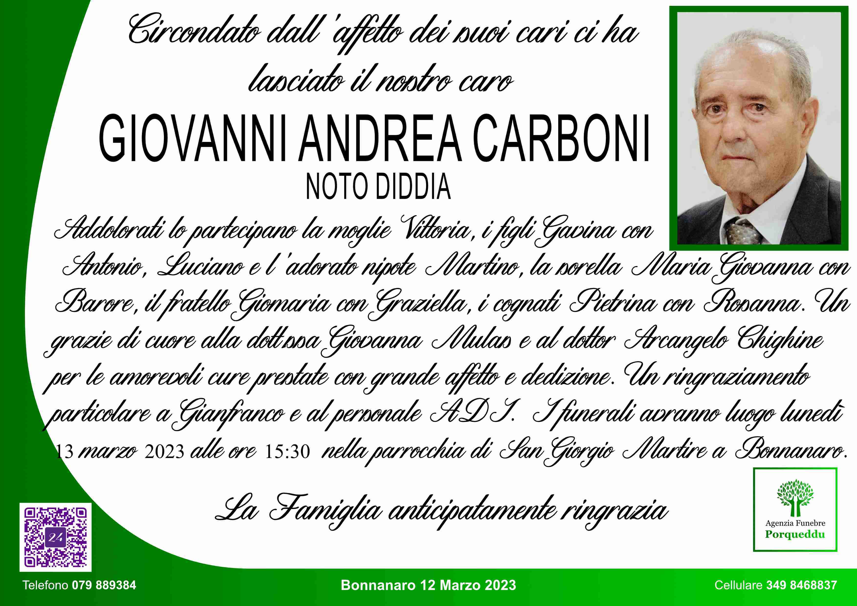 Giovanni Andrea Carboni
