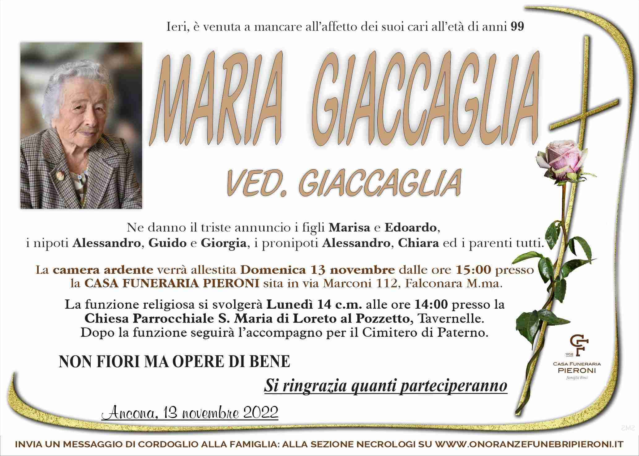 Maria Giaccaglia