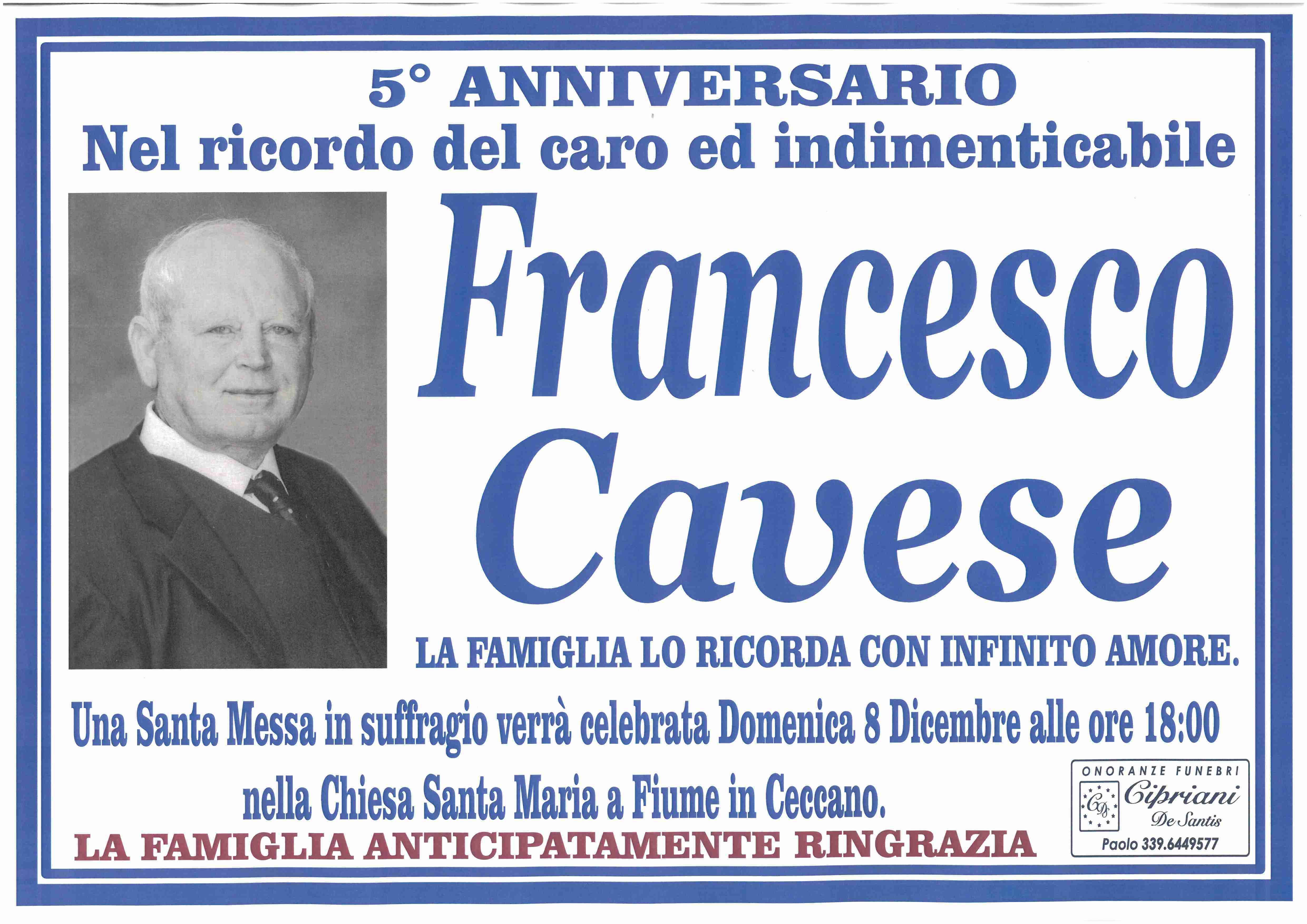 Francesco Cavese