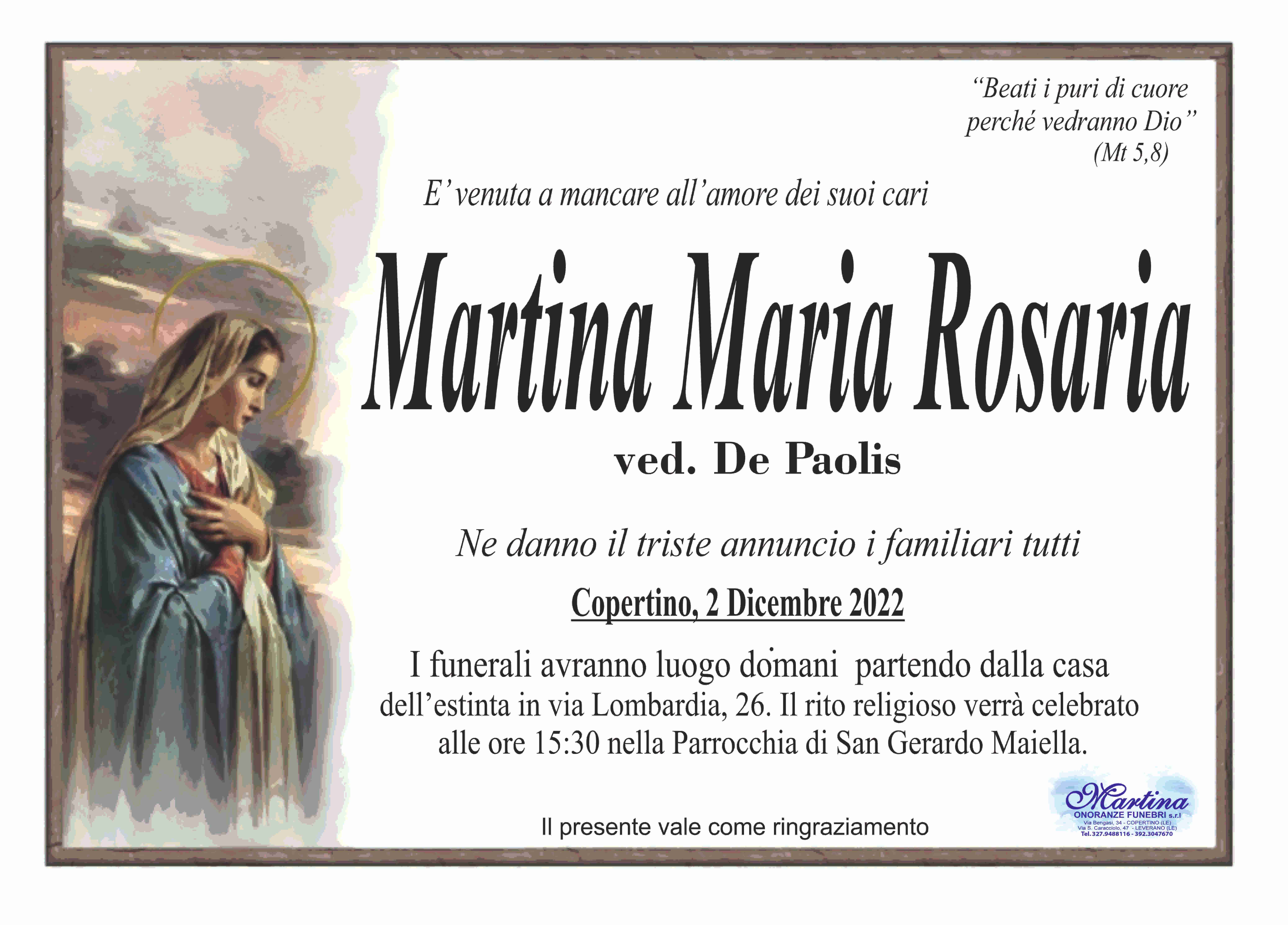 Maria Rosaria Martina