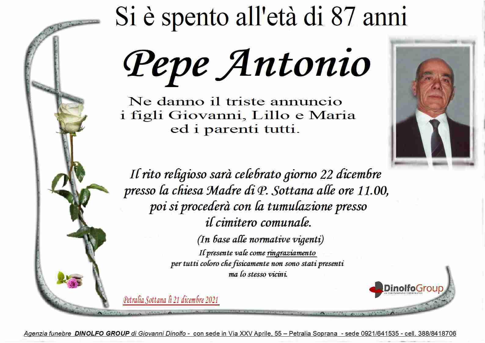 Antonio Pepe