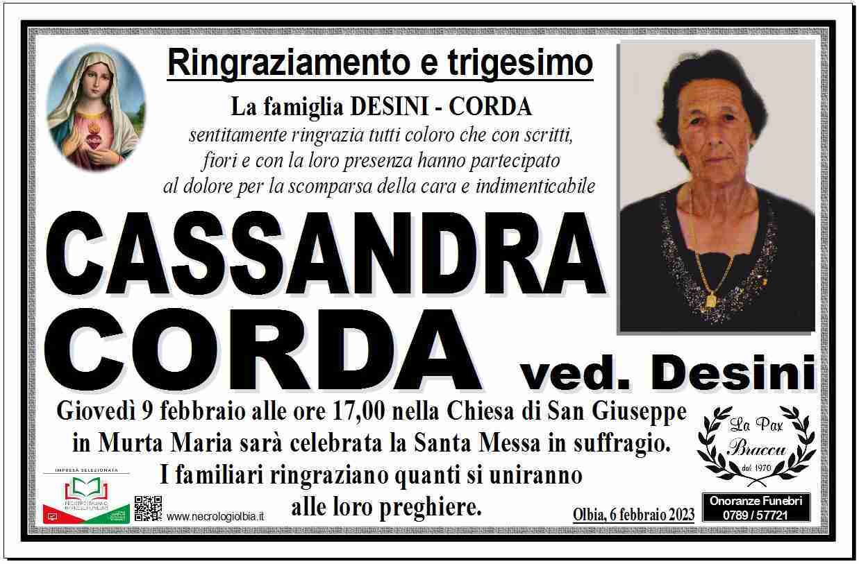 Cassandra Corda