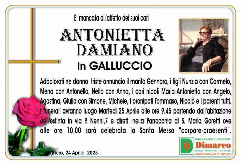 Antonietta Damiano in Galluccio