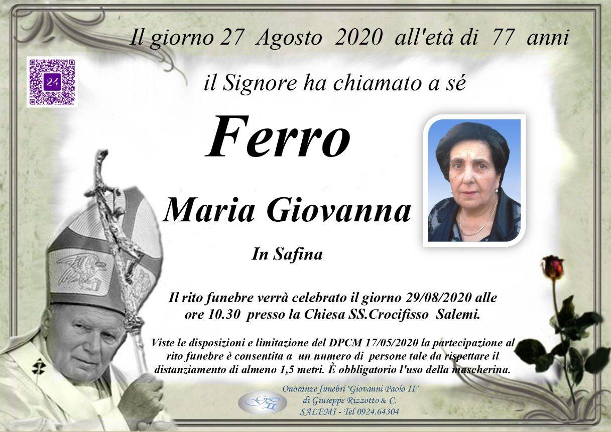 Maria Giovanna Ferro