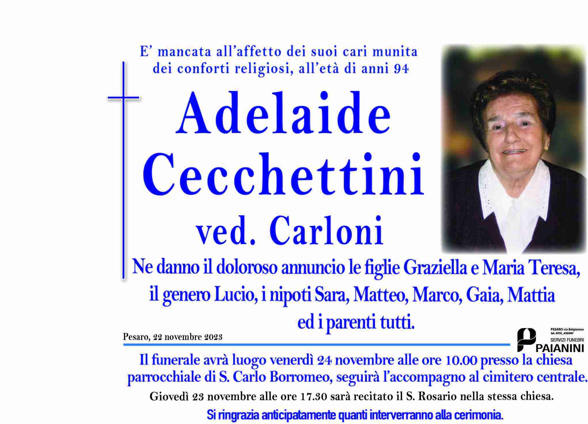 Adelaide Cecchettini