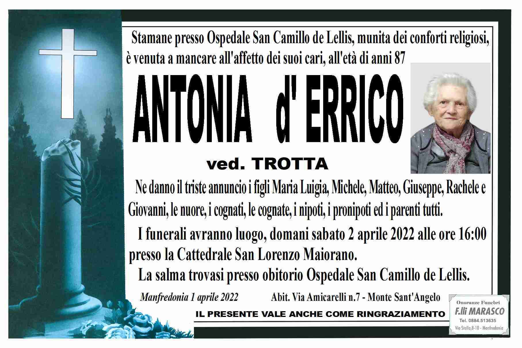 Antonia d'Errico