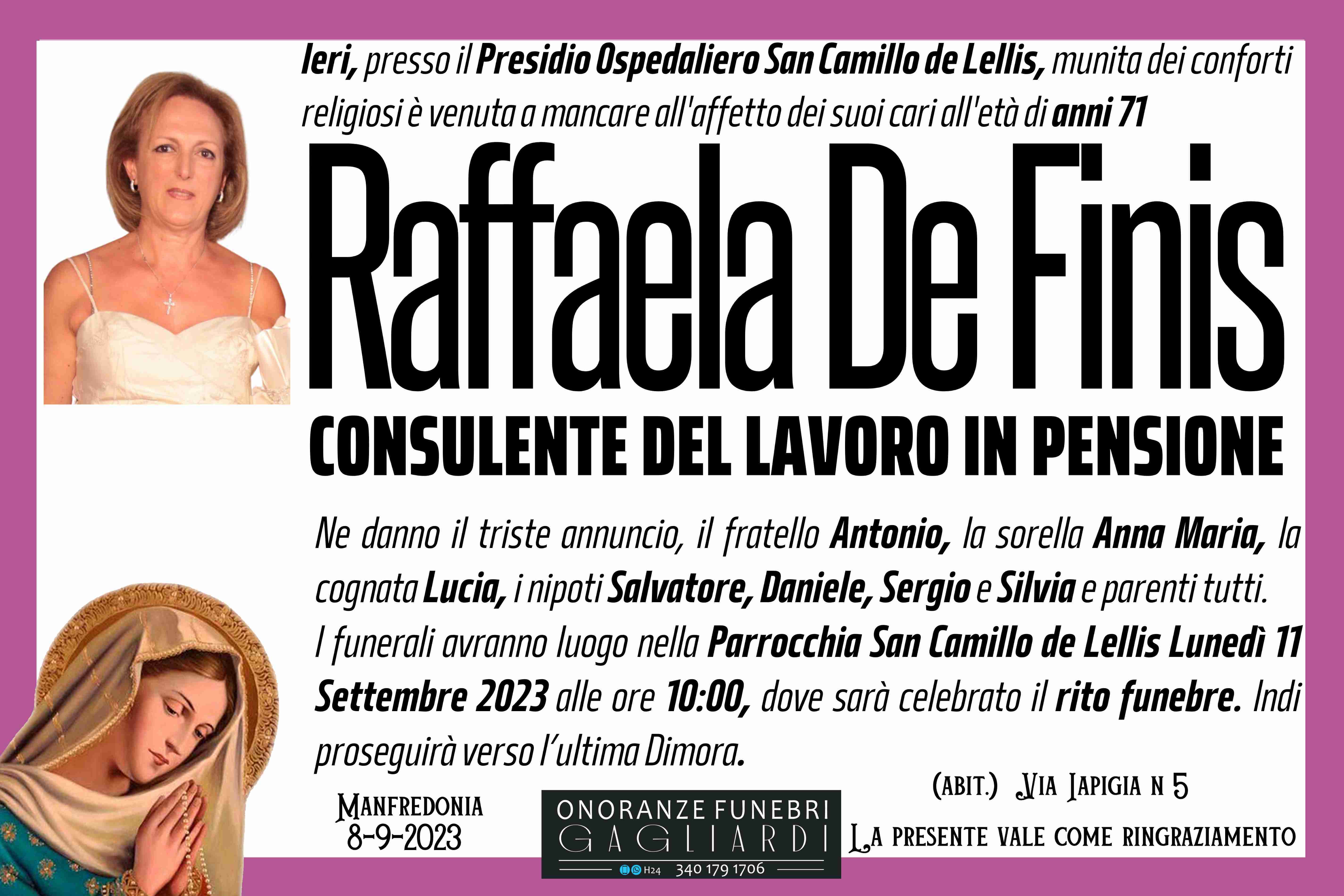 Raffaela De Finis