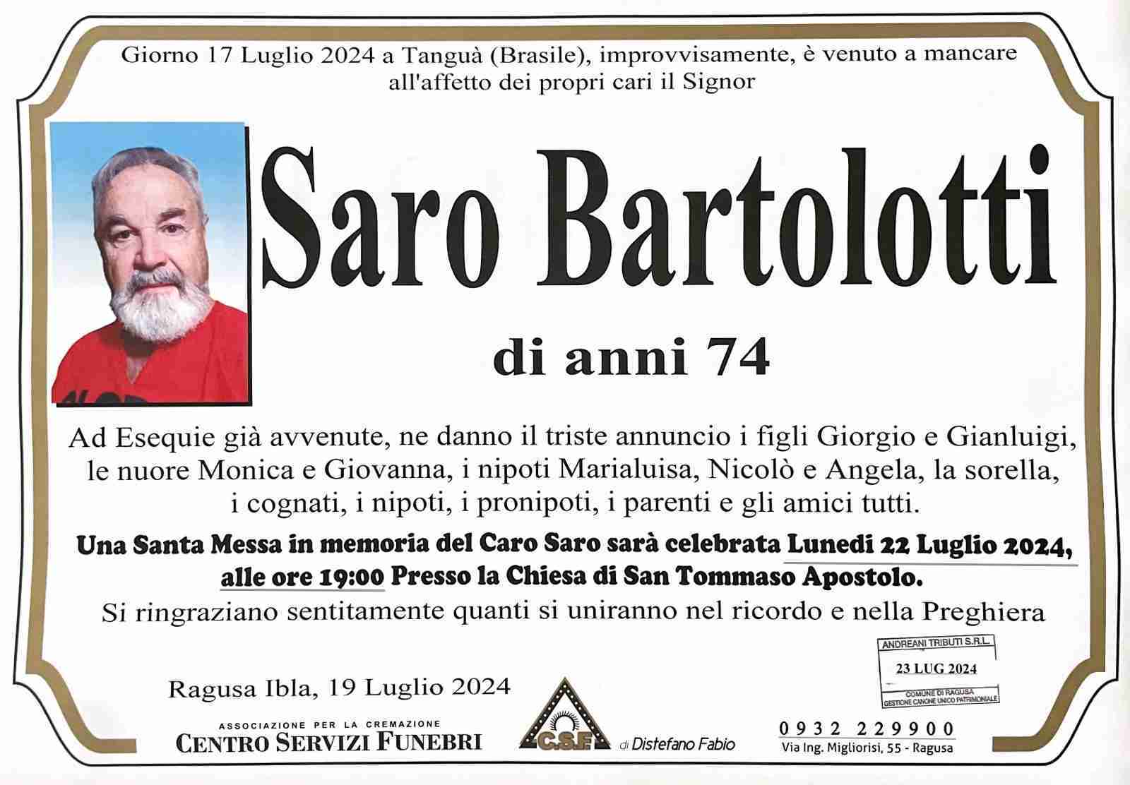 Saro Bartolotti