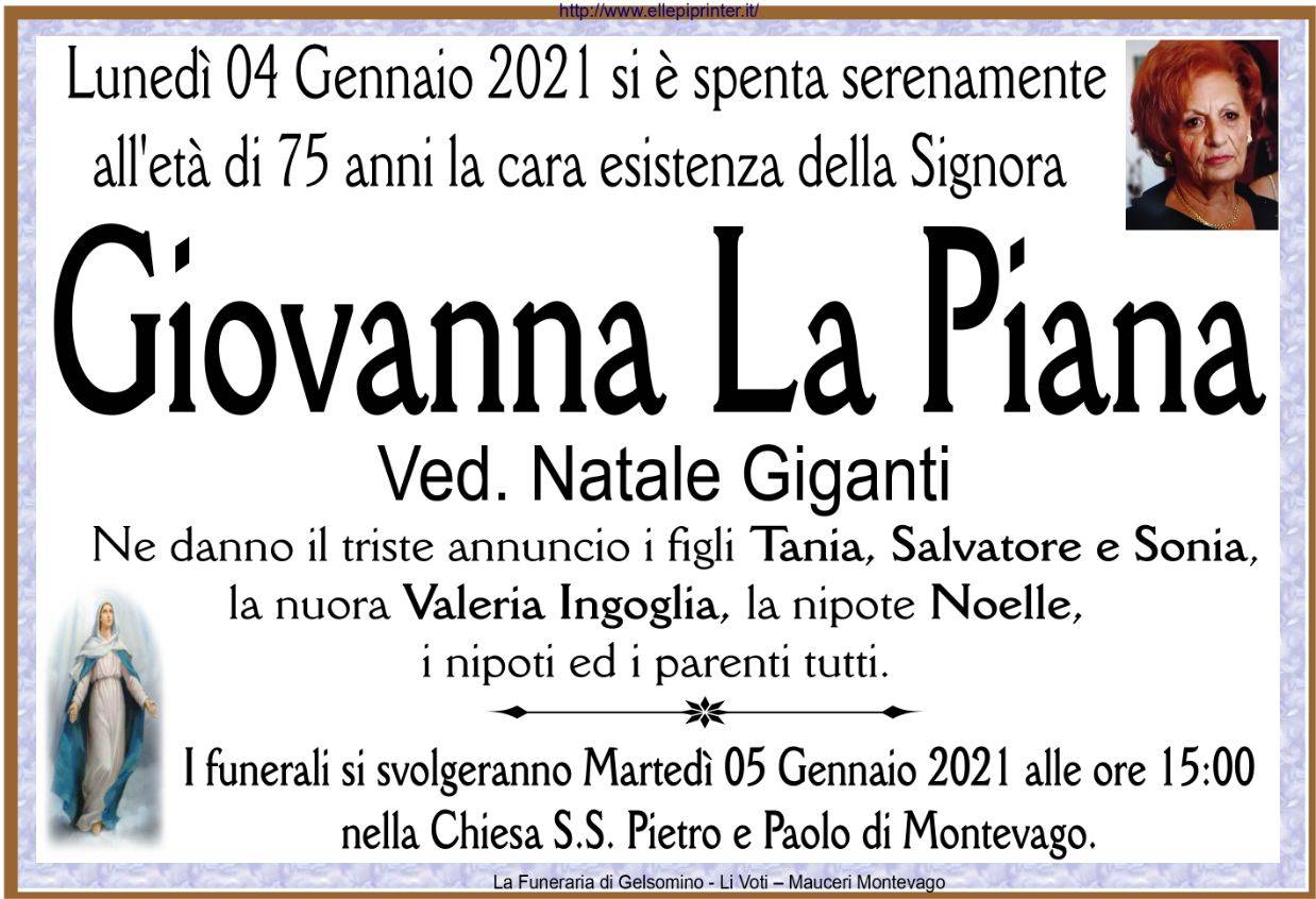Giovanna La Piana