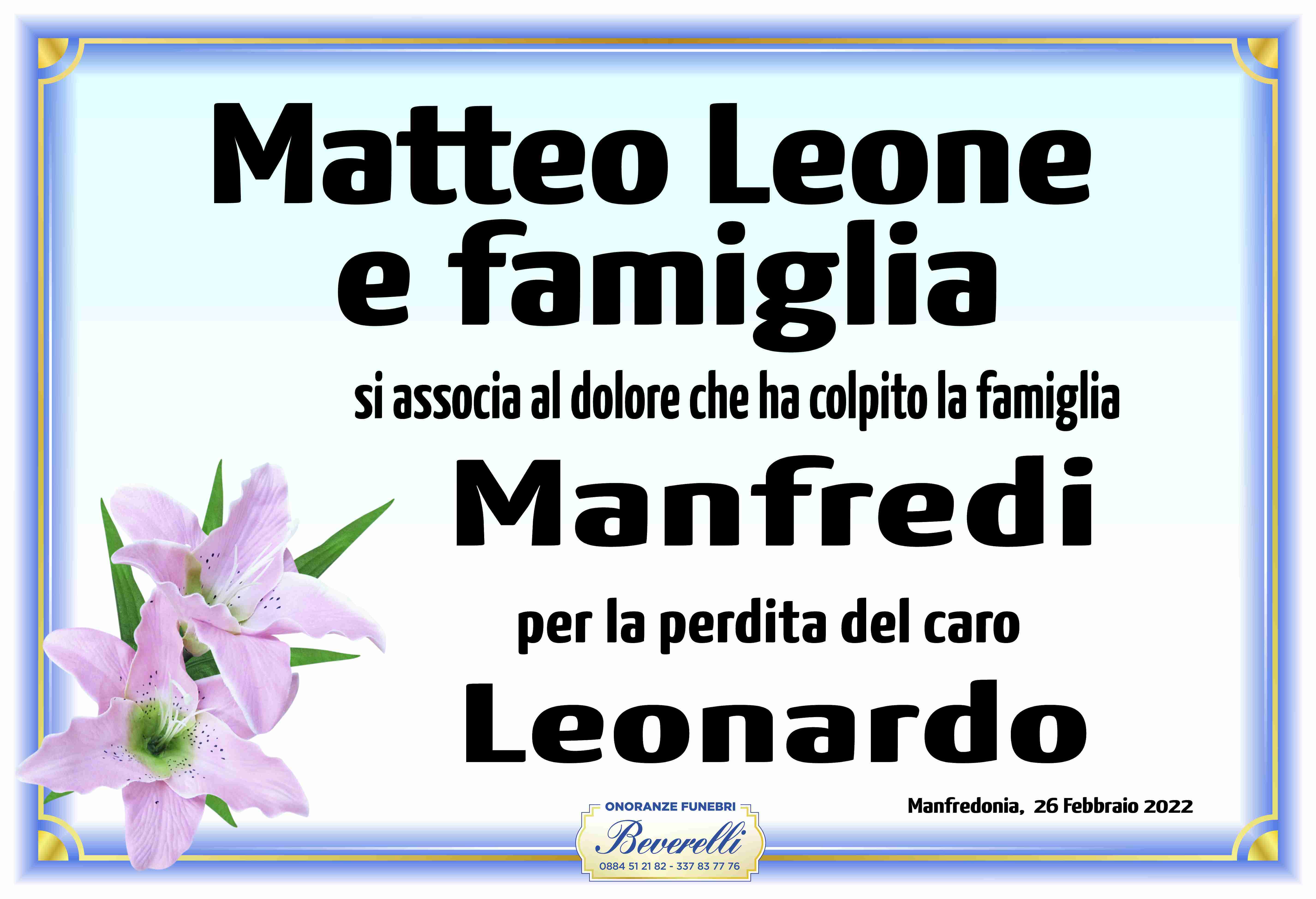 Manfredi Leonardo