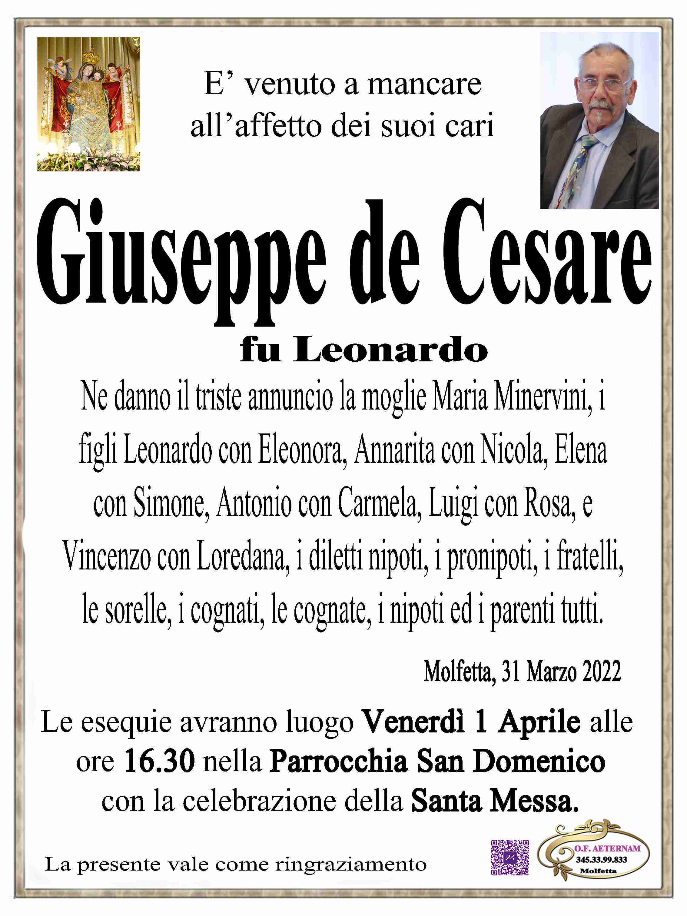 Giuseppe de Cesare