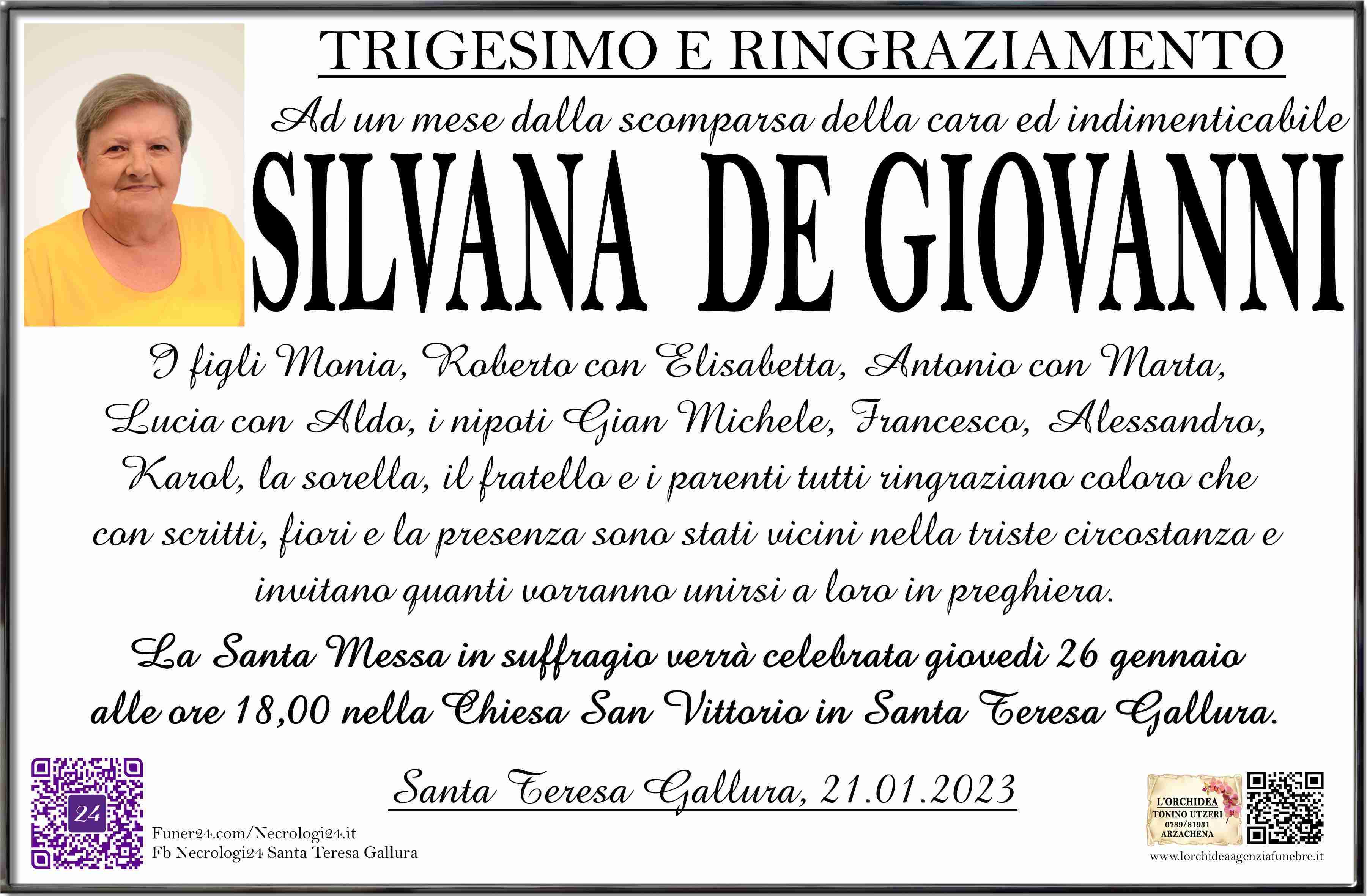 Silvana De Giovanni