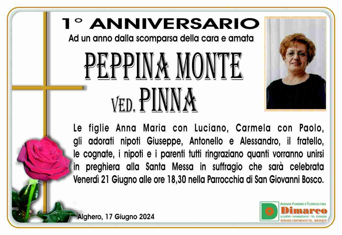 Peppina Monte ved. Pinna