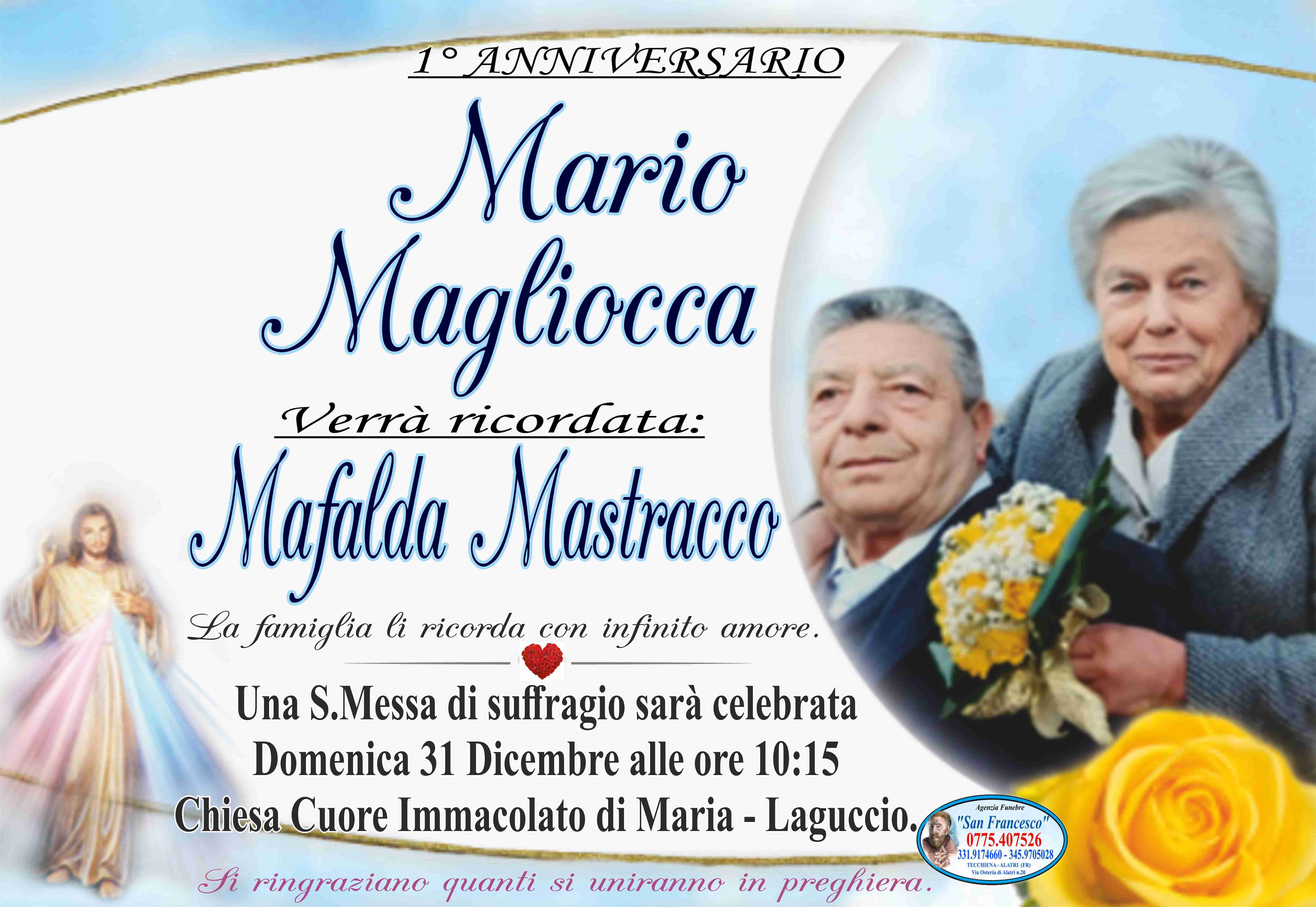 Mario Magliocca e Mafalda Mastracco