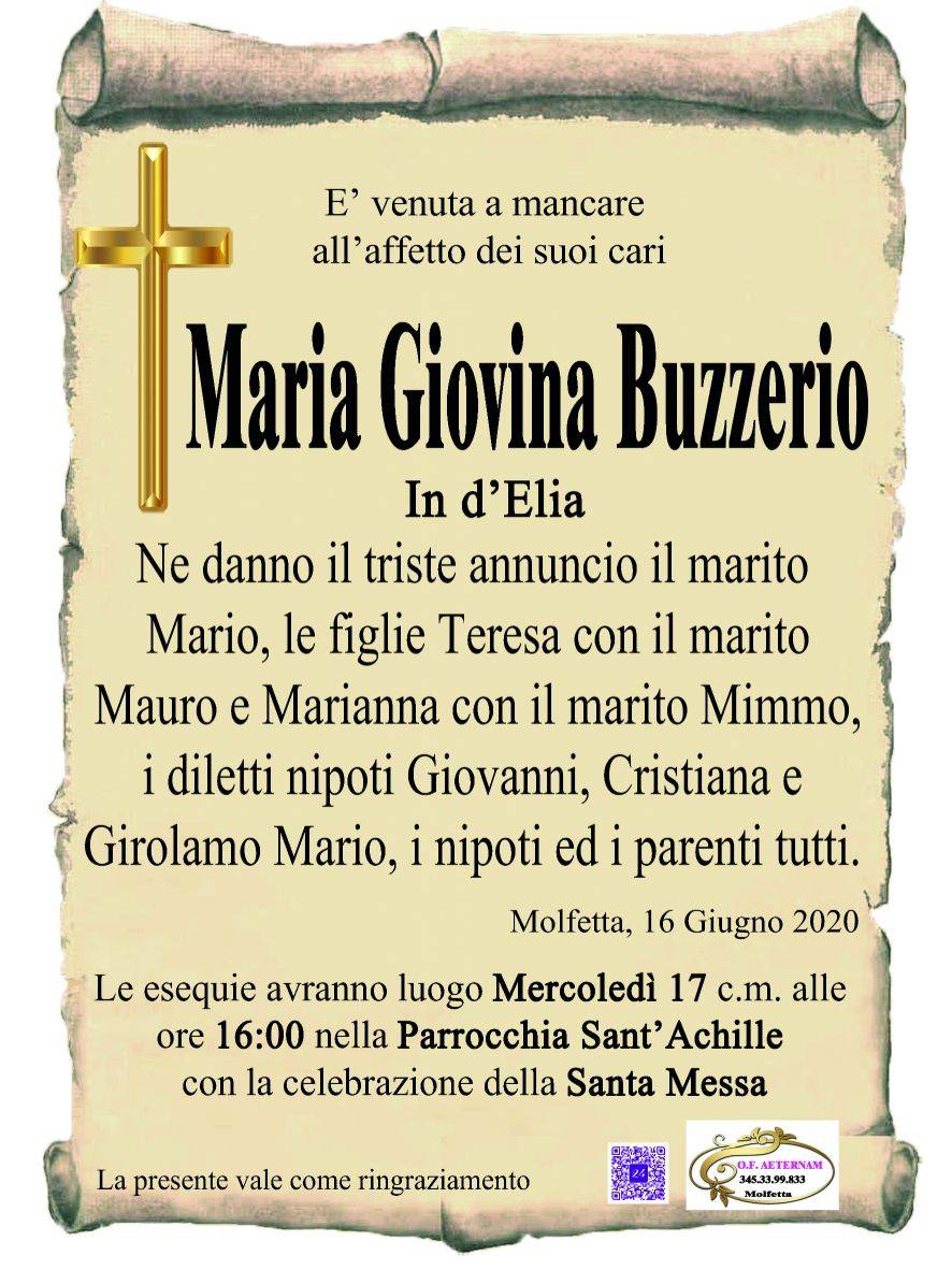Maria Giovina Buzzerio