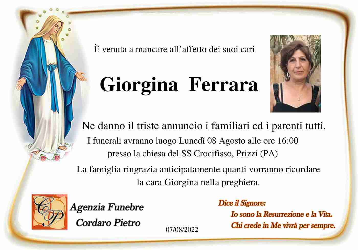 Giorgina Ferrara