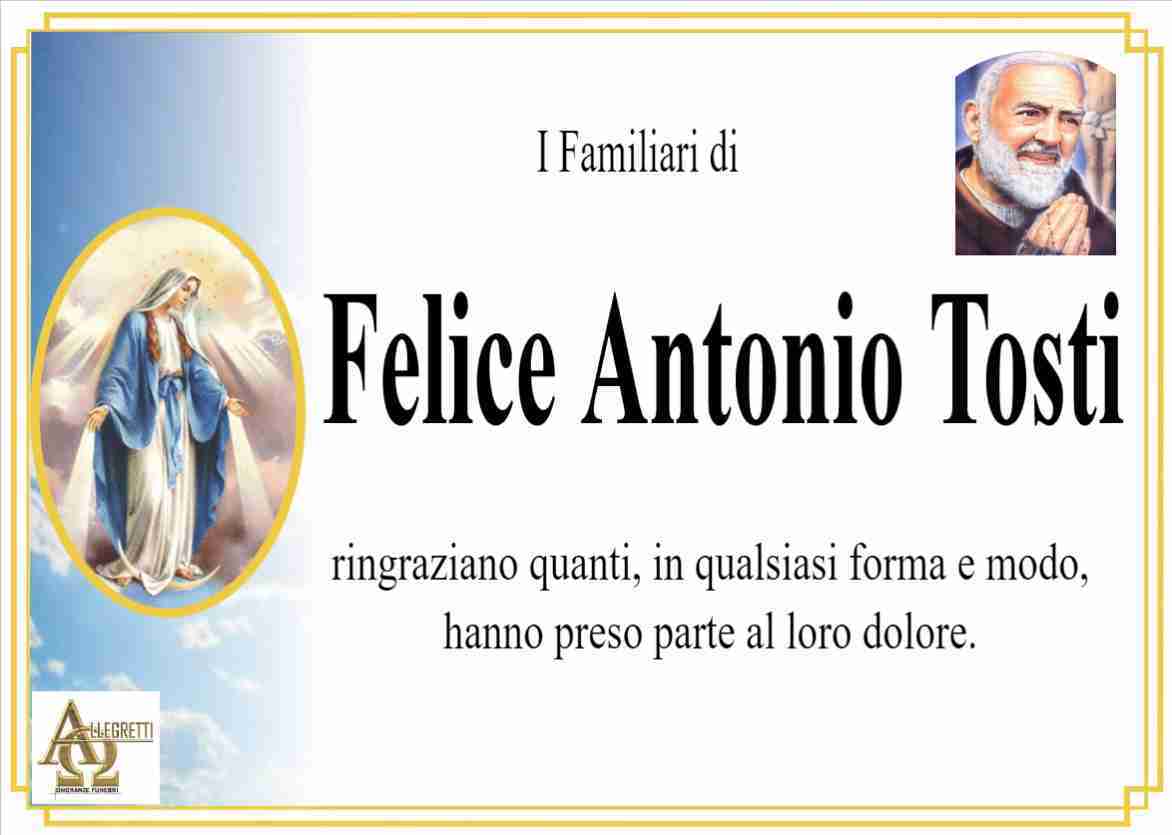 Felice Antonio Tosti