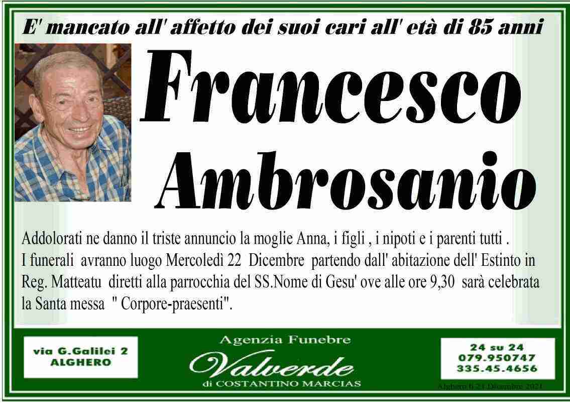 Francesco Ambrosanio
