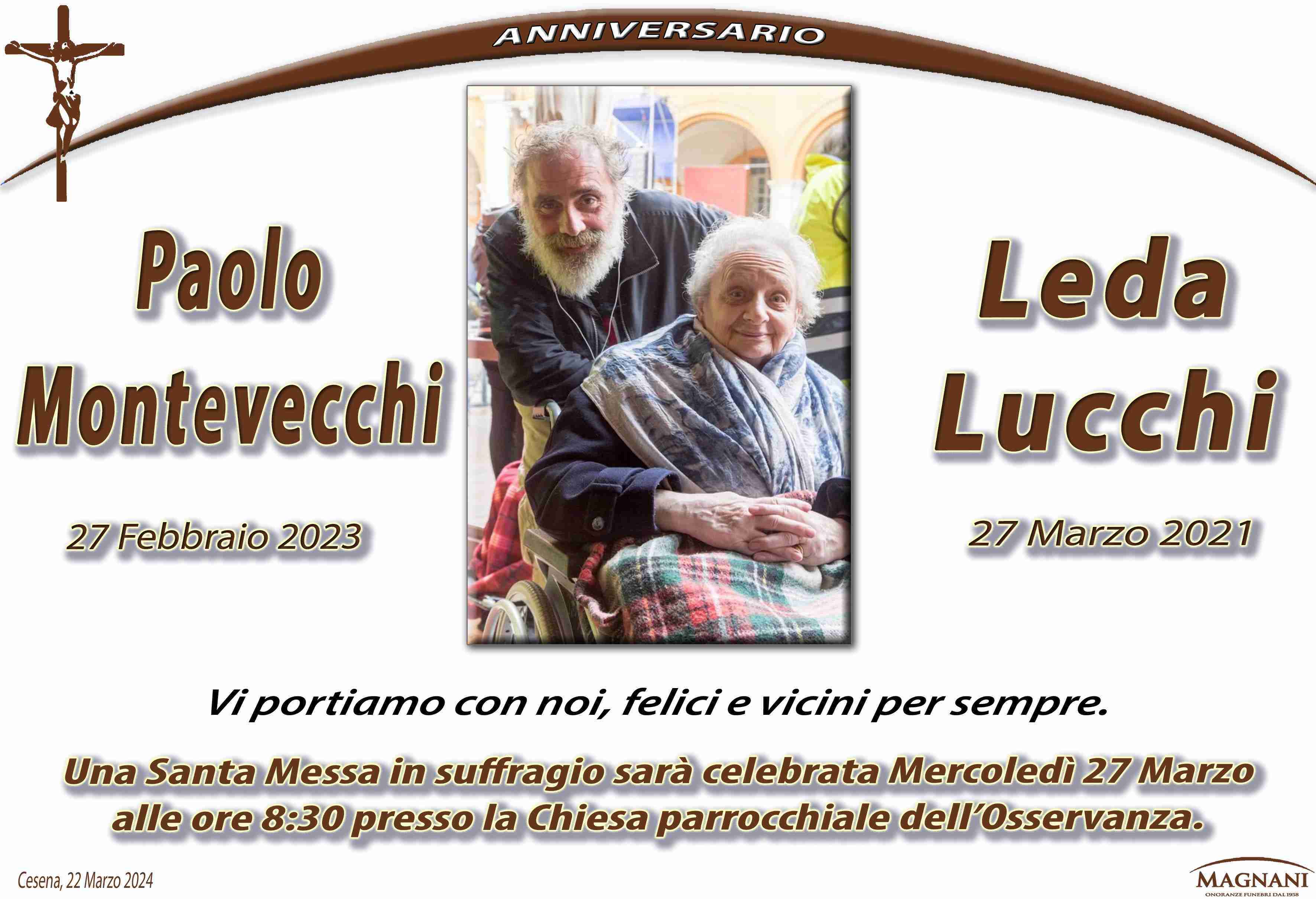 Leda Lucchi e Paolo Montevecchi