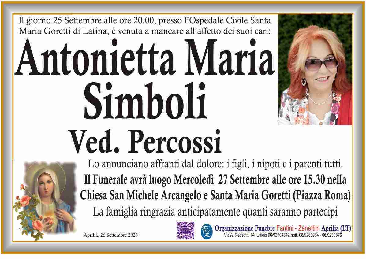 Antonietta Maria Simboli