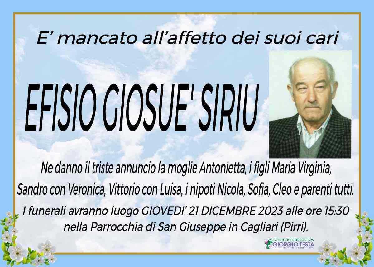 Efisio Giosuè Siriu