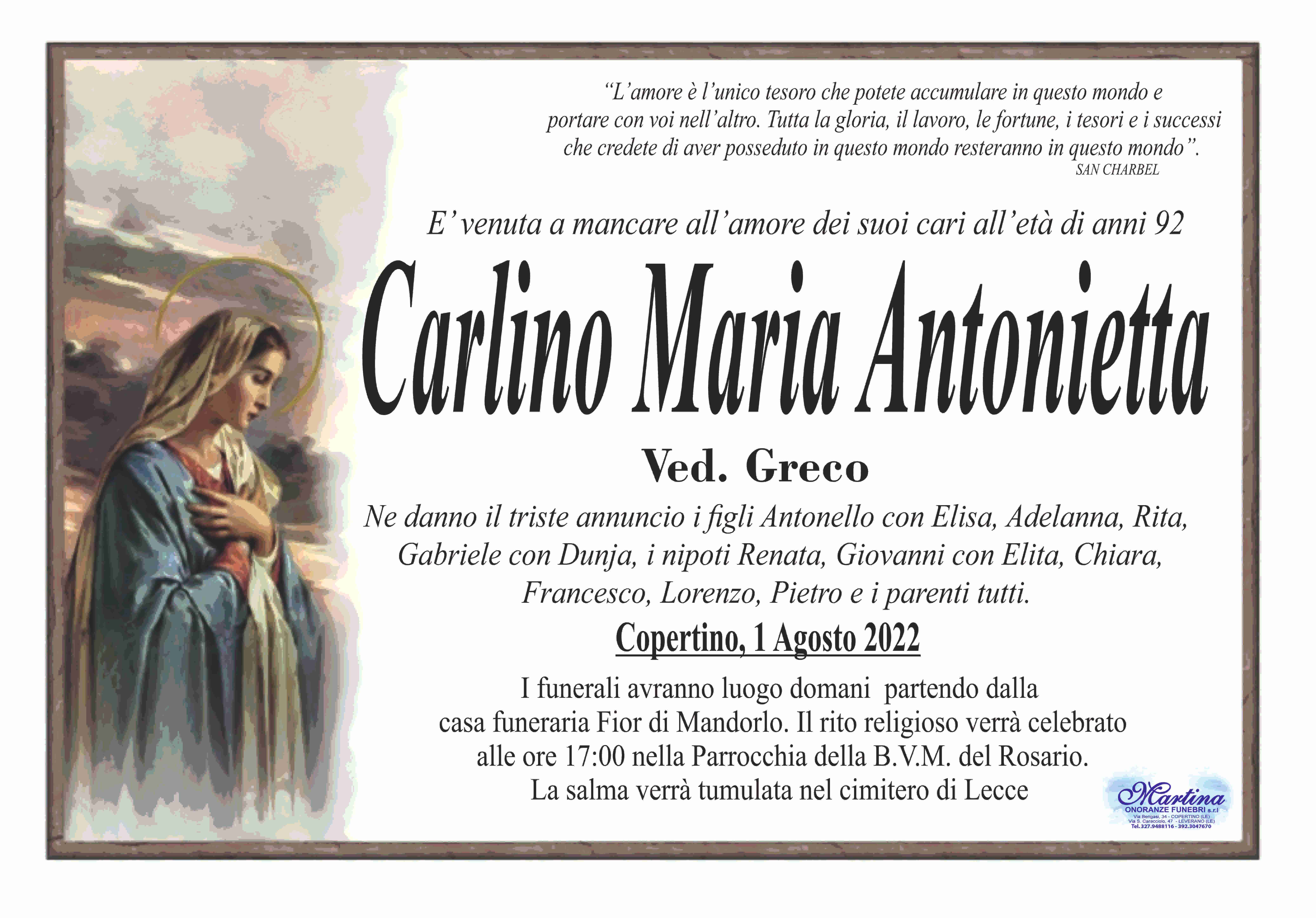 Maria Antonietta Carlino