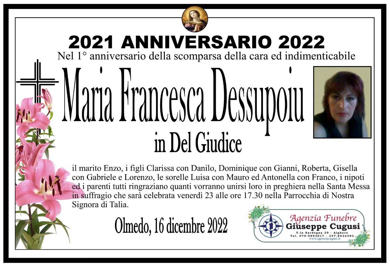 Maria Francesca Dessupoiu