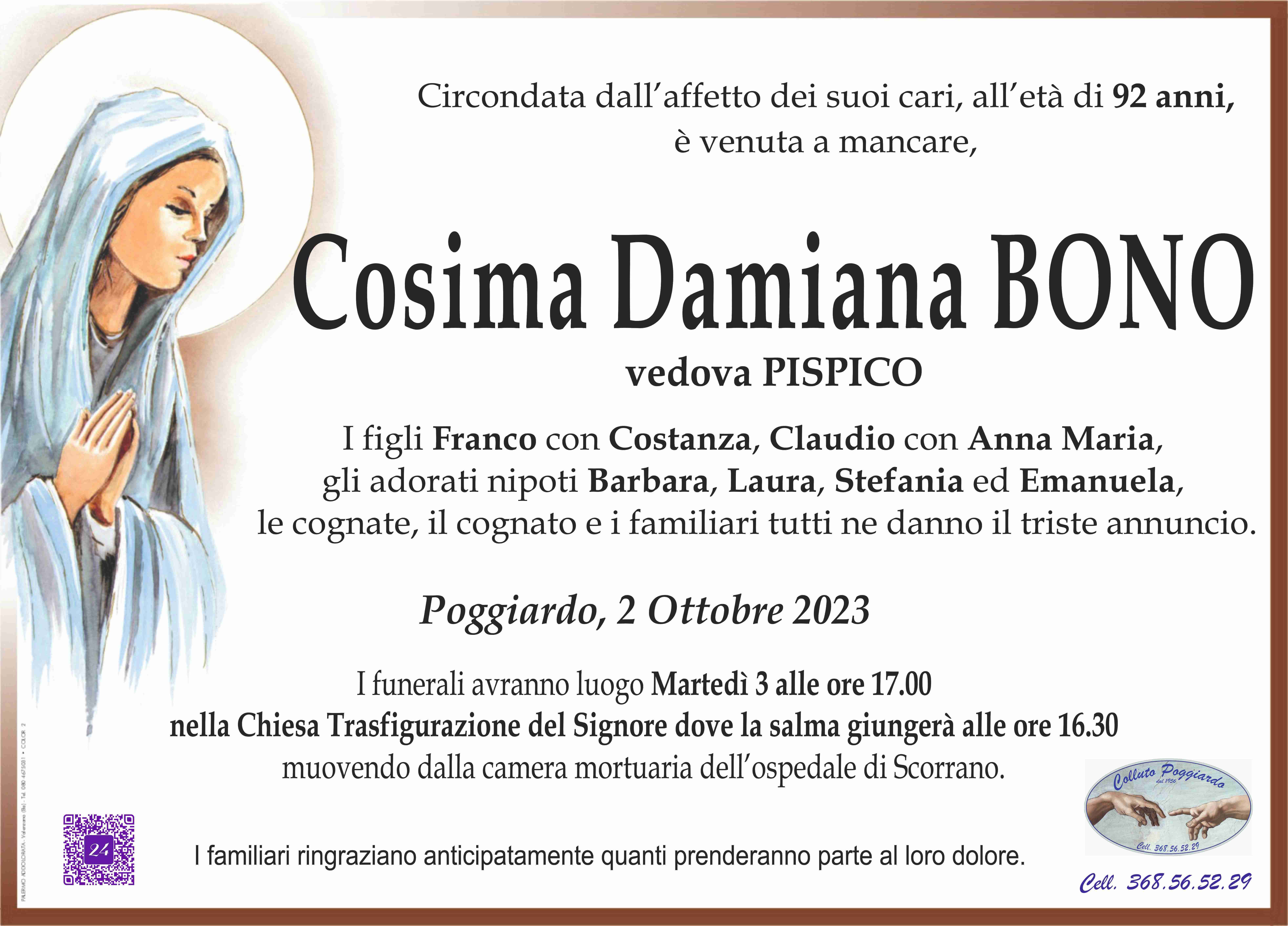 Cosima Damiana Bono
