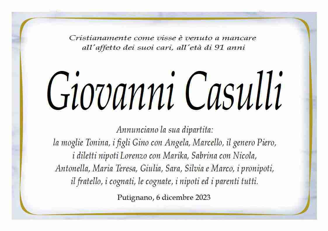 Giovanni Casulli