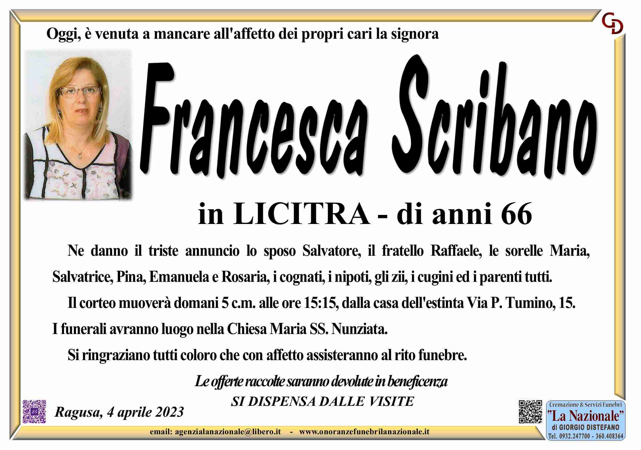 Francesca Scribano
