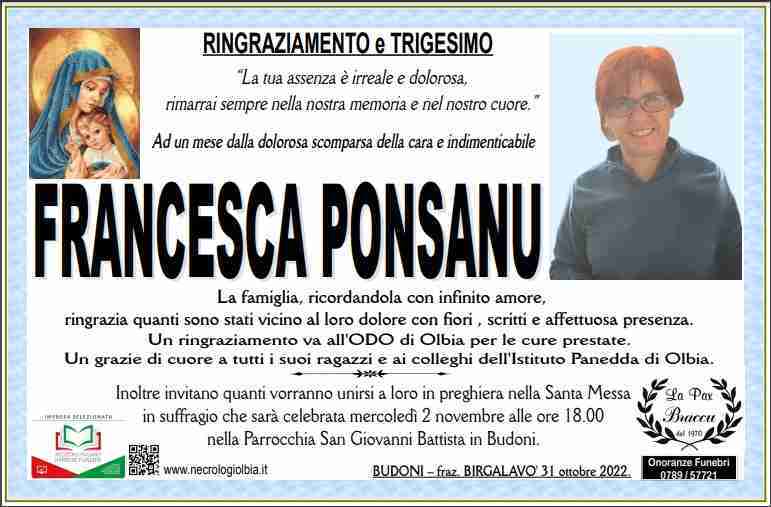 Francesca Ponsanu