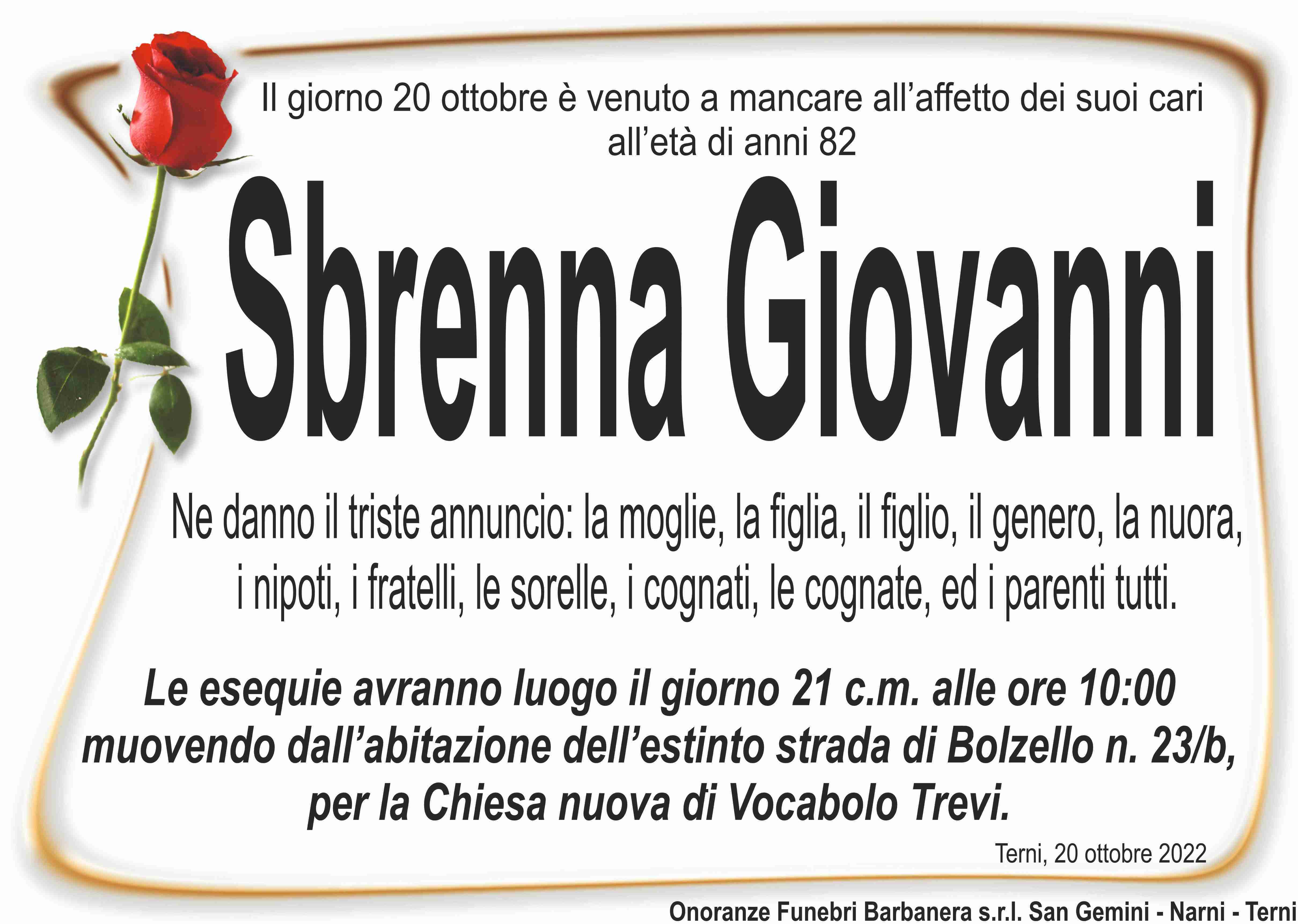 Giovanni Sbrenna