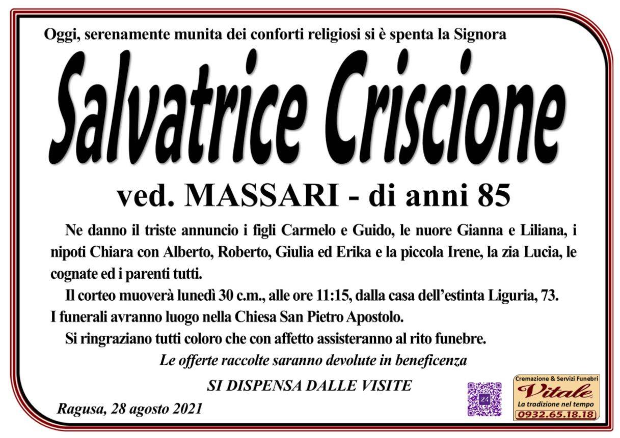 Salvatrice Criscione