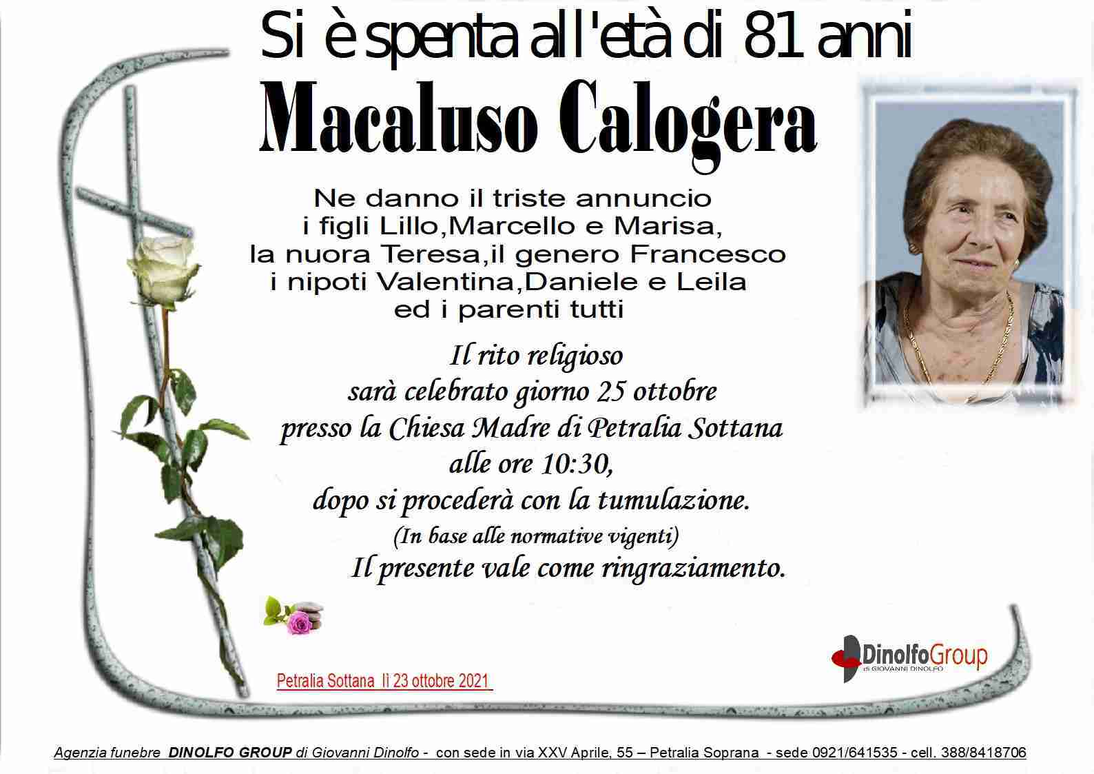 Calogera Macaluso