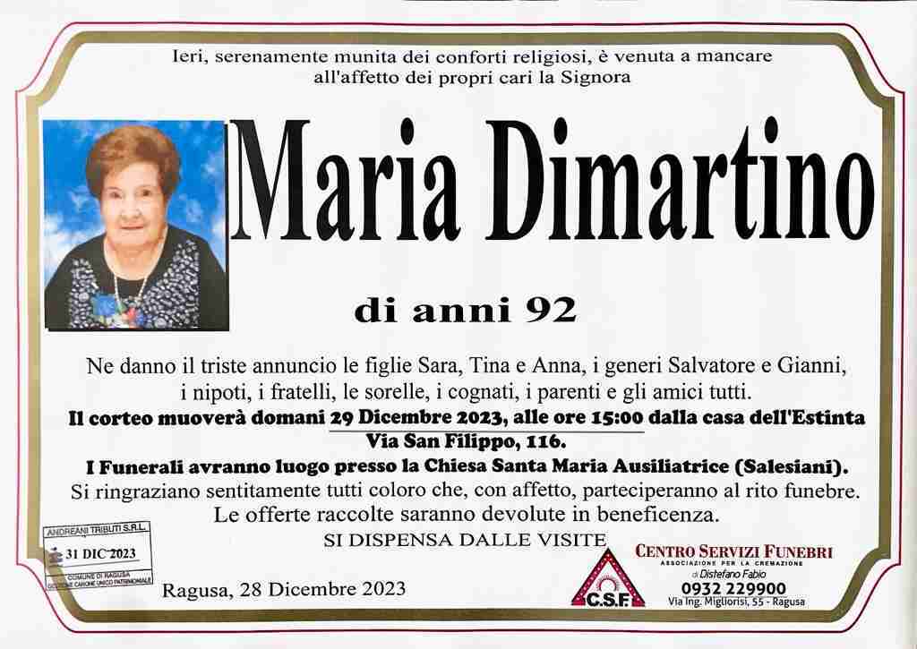 Dimartino Maria