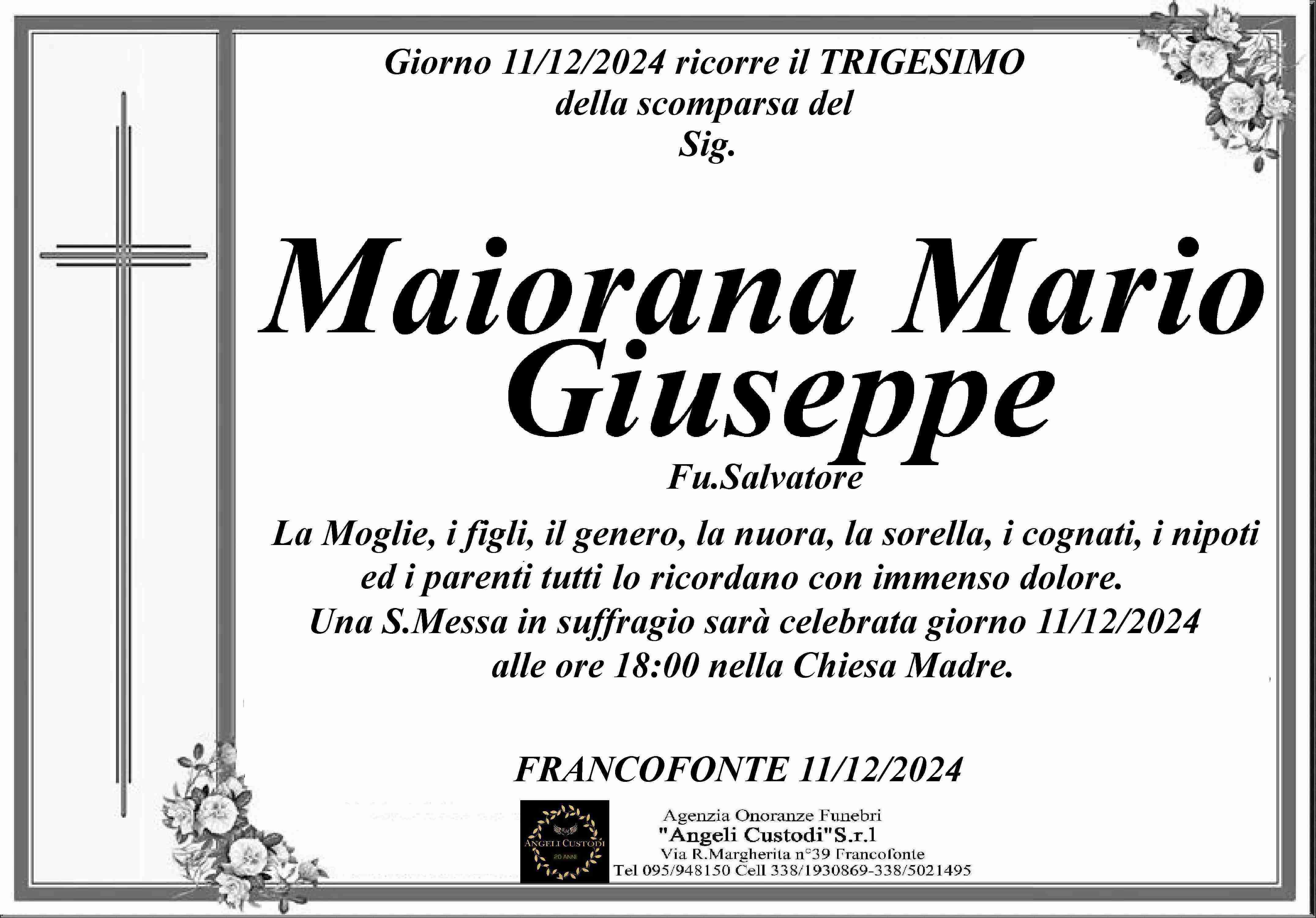 Maiorana Mario Giuseppe