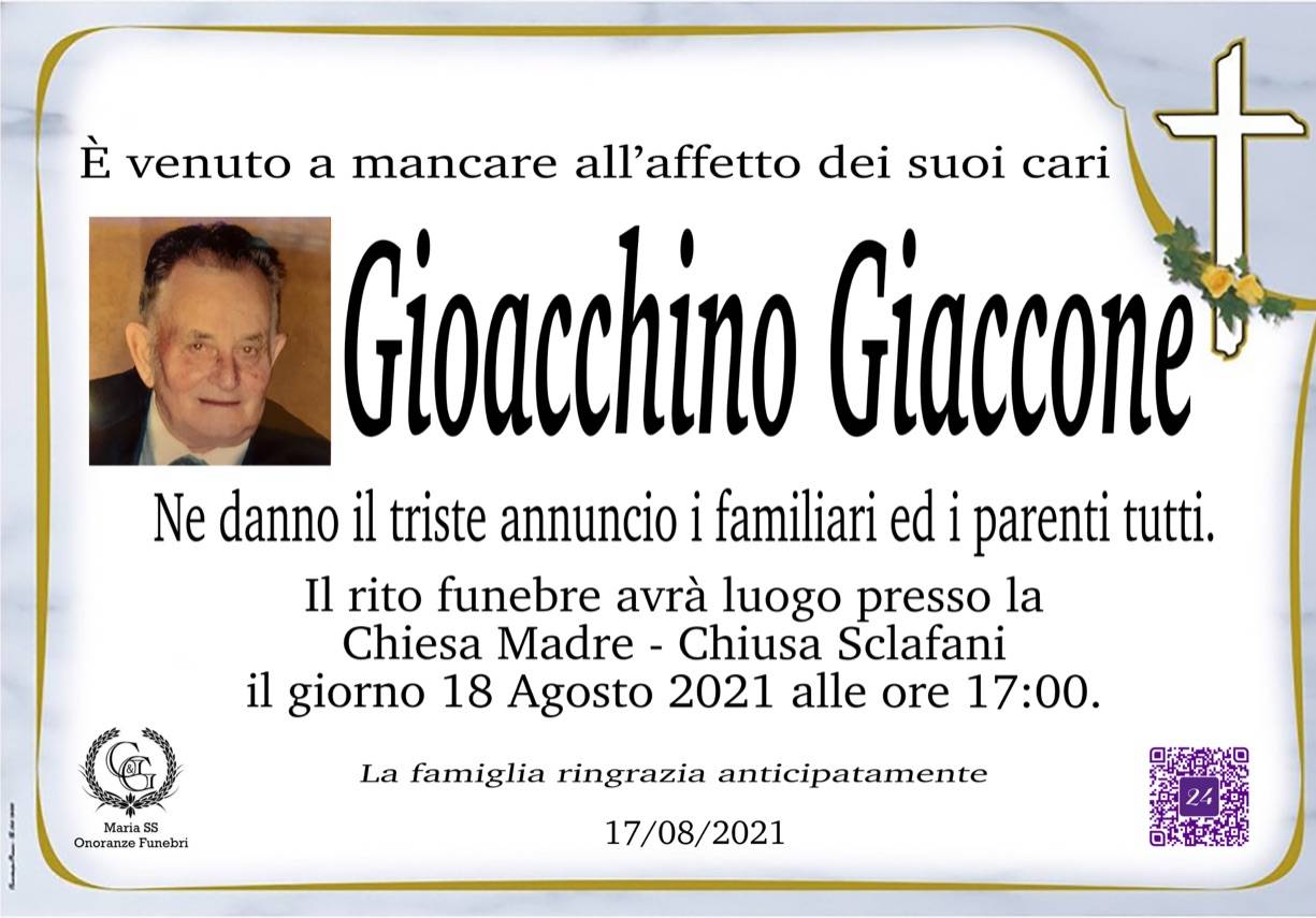 Gioacchino Giaccone