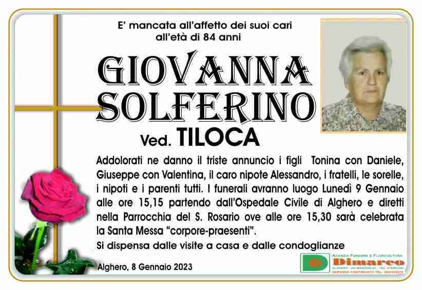 Giovanna Solferino ved. Tiloca