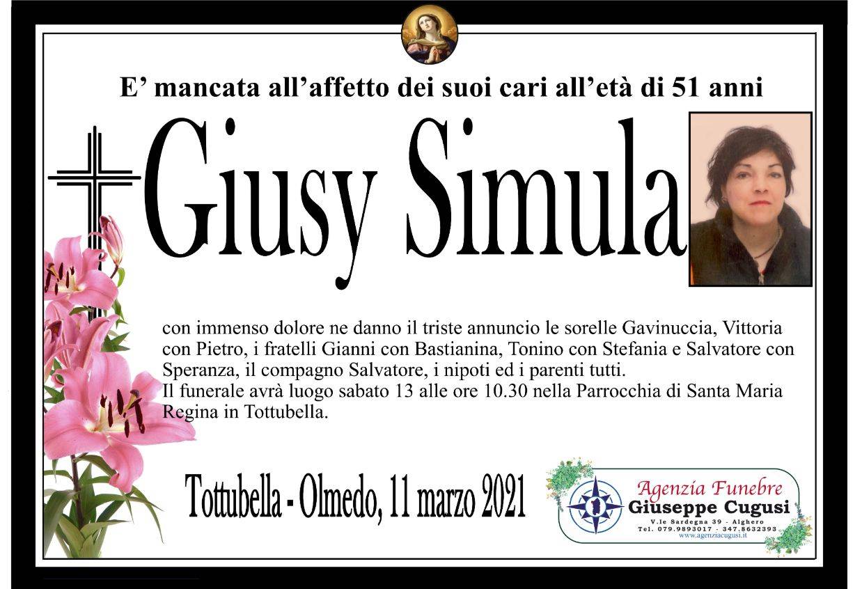 Giuseppina Anatolia Simula