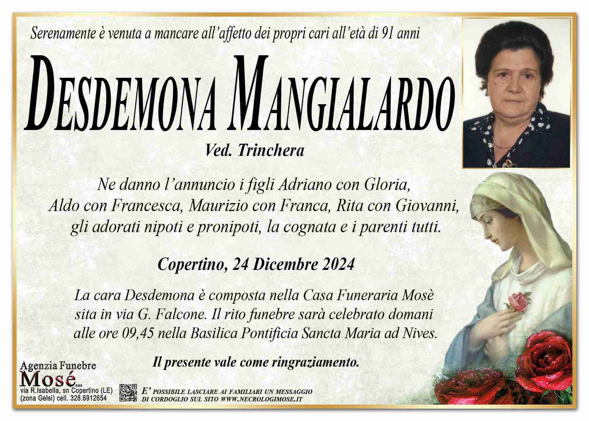 Desdemona Mangialardo