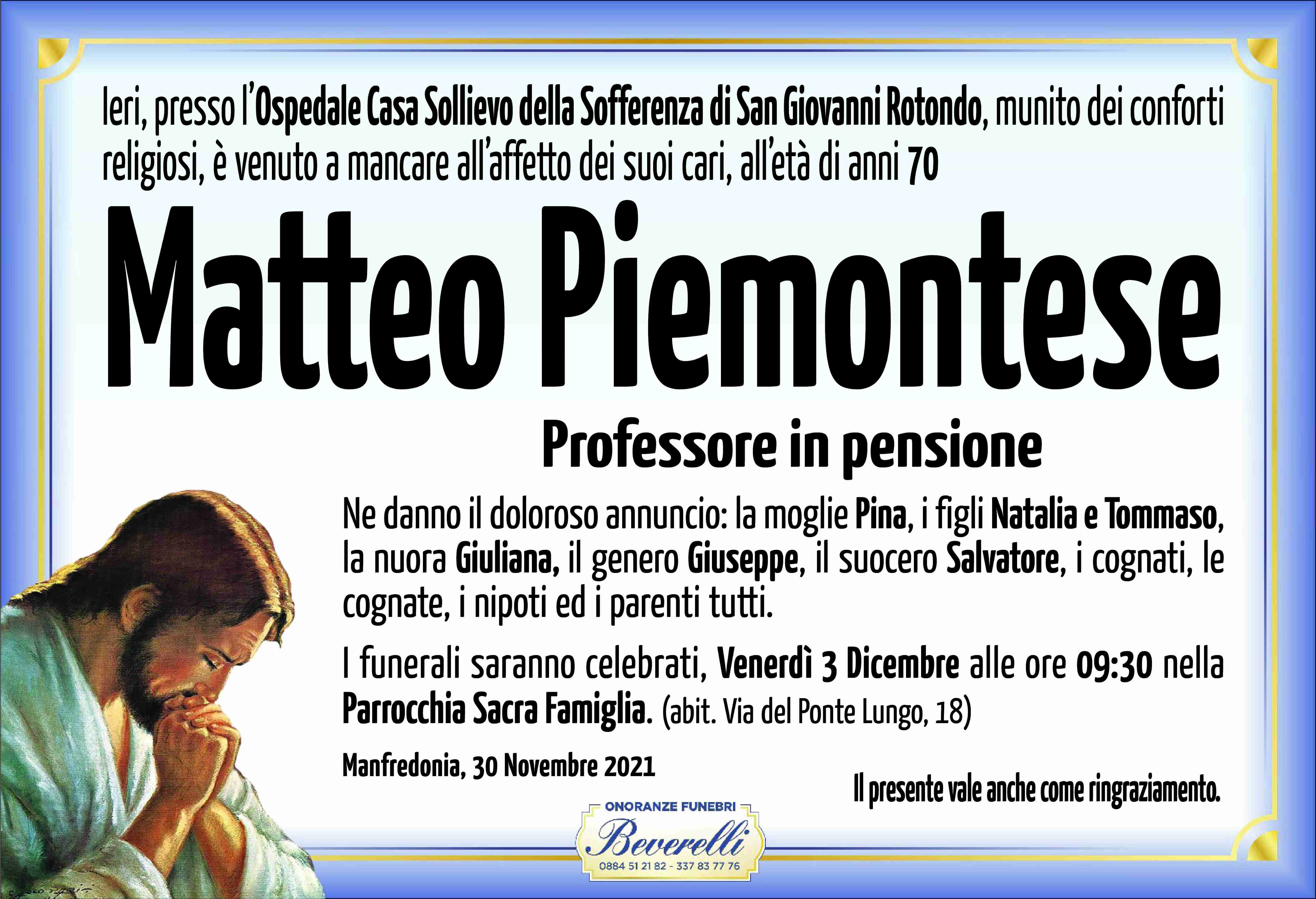 Matteo Piemontese